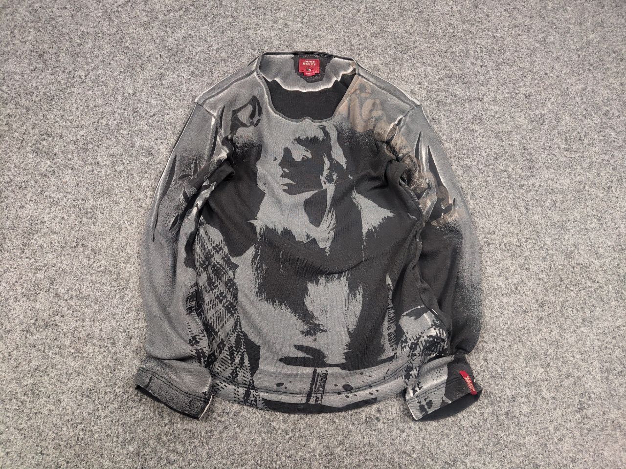Miss Sixty Archive Miss Sixty Vintage All Print Long sleeve Top Y2K Size S / US 4 / IT 40 - 2 Thumbnail