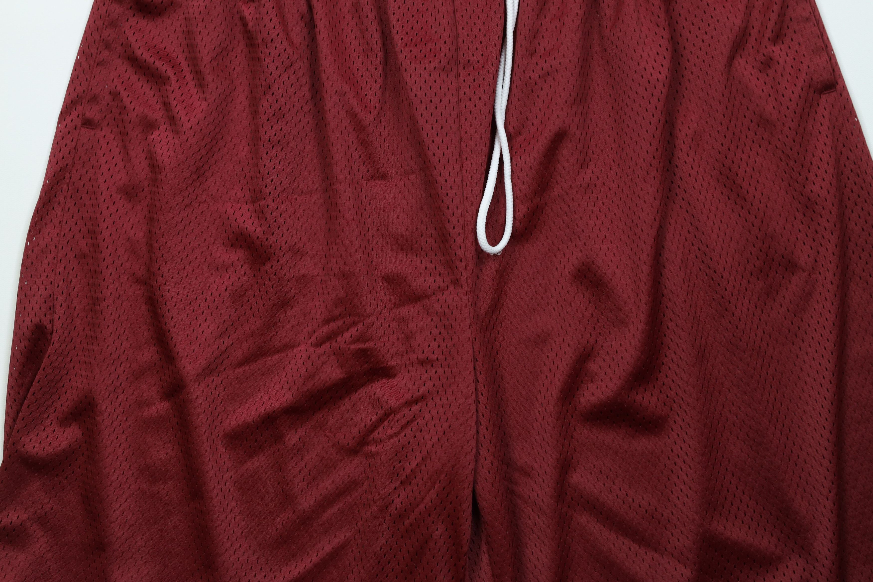 Champion Vintage Champion Mesh Gym Basketball Shorts Red Polyester Size US 38 / EU 54 - 3 Thumbnail