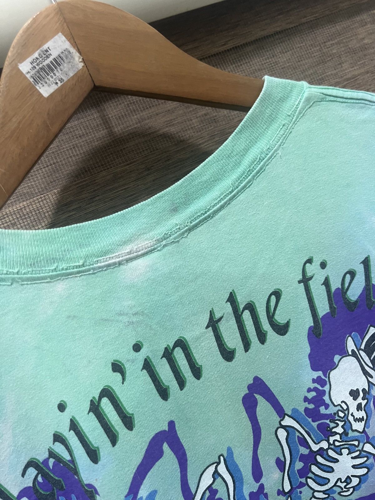 Band Tees × Vintage Vintage 1990 Grateful Dead Playin In The Field Vortex Dye Size US XL / EU 56 / 4 - 7 Thumbnail