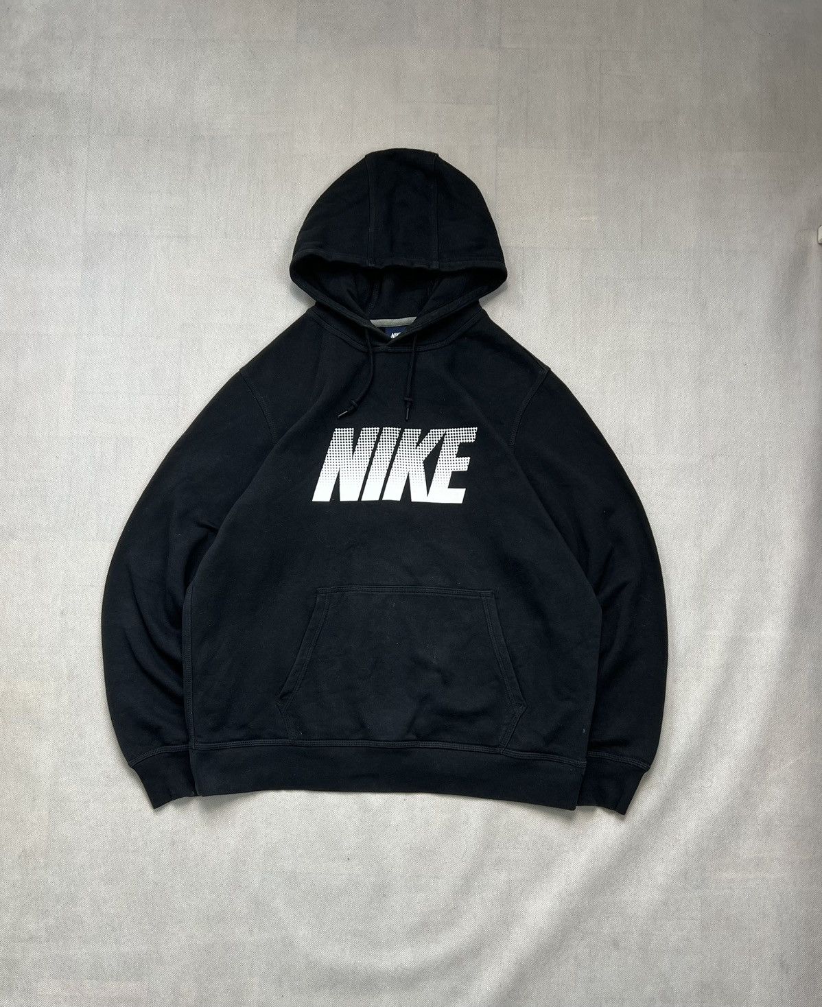 Nike Hoodie Nike Spellout Big Logo Black Size US XL / EU 56 / 4 - 1 Thumbnail