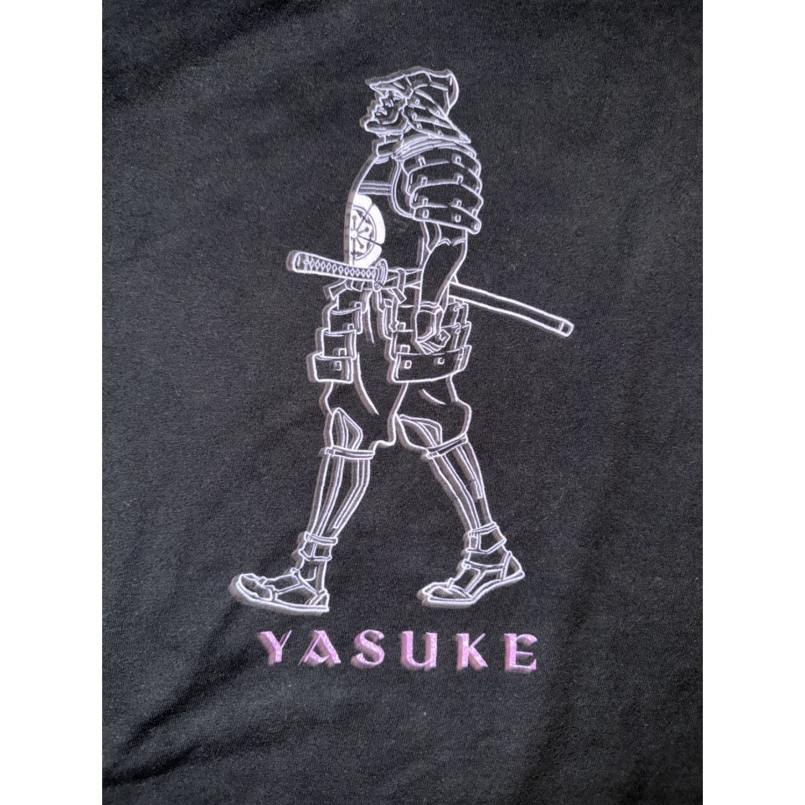 Vintage Netflix Yasuke T-Shirt Black L Men Anime Shirt Size US L / EU 52-54 / 3 - 2 Thumbnail