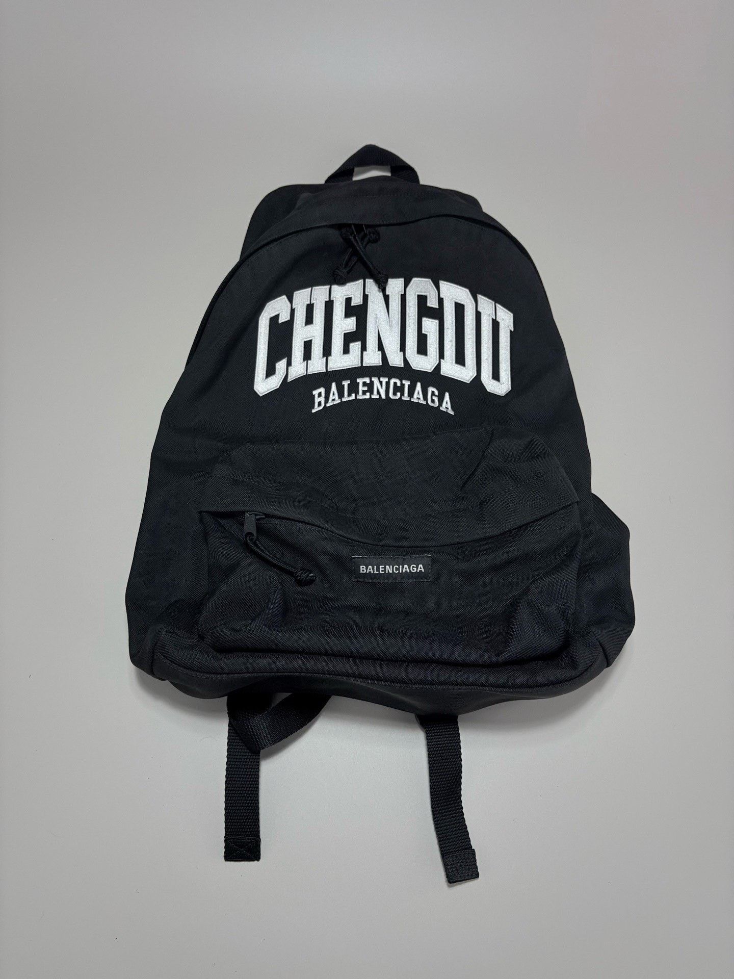 Balenciaga BALENCIAGA Embroidered Letter Backpack Size ONE SIZE - 1 Thumbnail