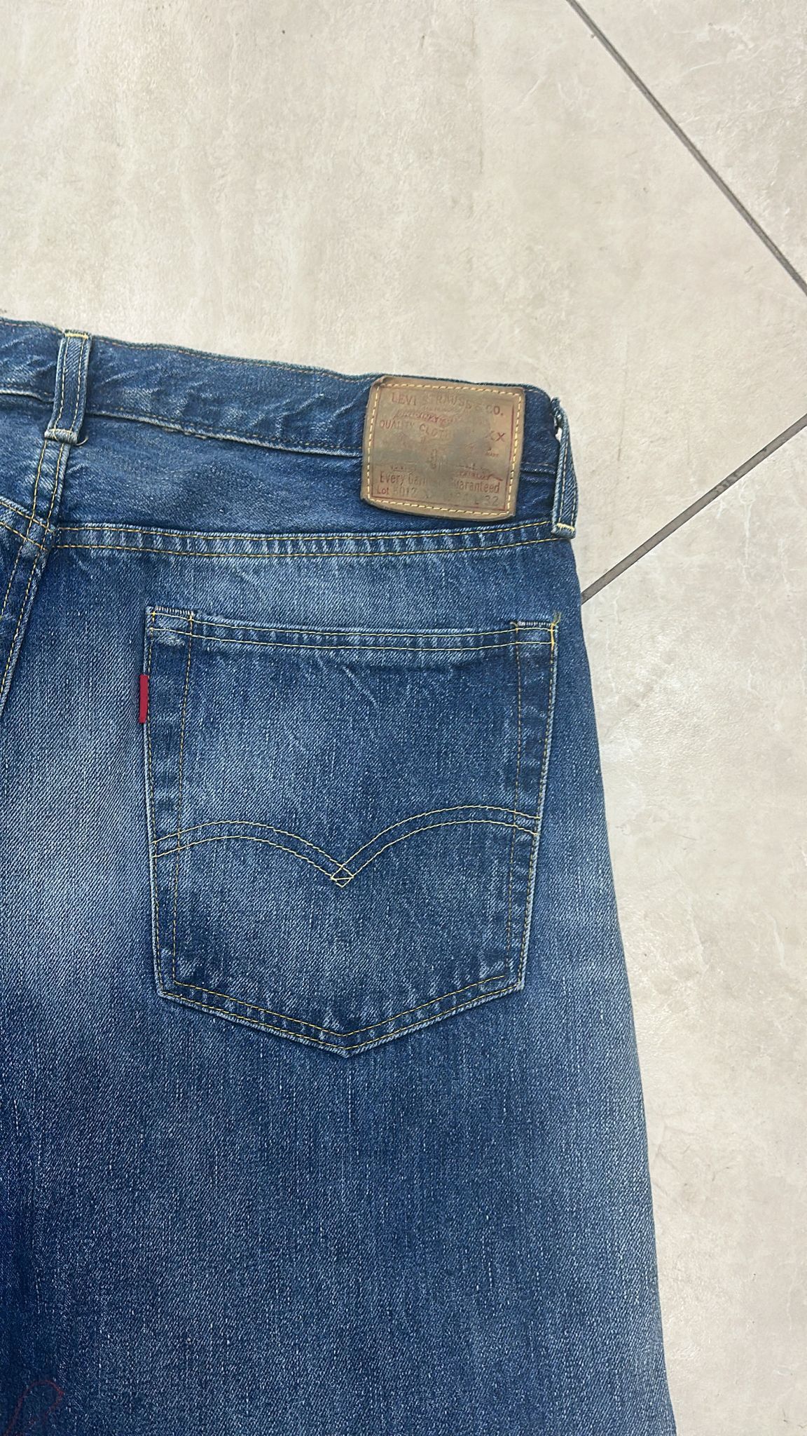 Levi's Vintage Clothing LVC Levi's Vintage Clothing 1954 501XX BigE Selvedge Jeans Size US 34 / EU 50 - 6 Thumbnail