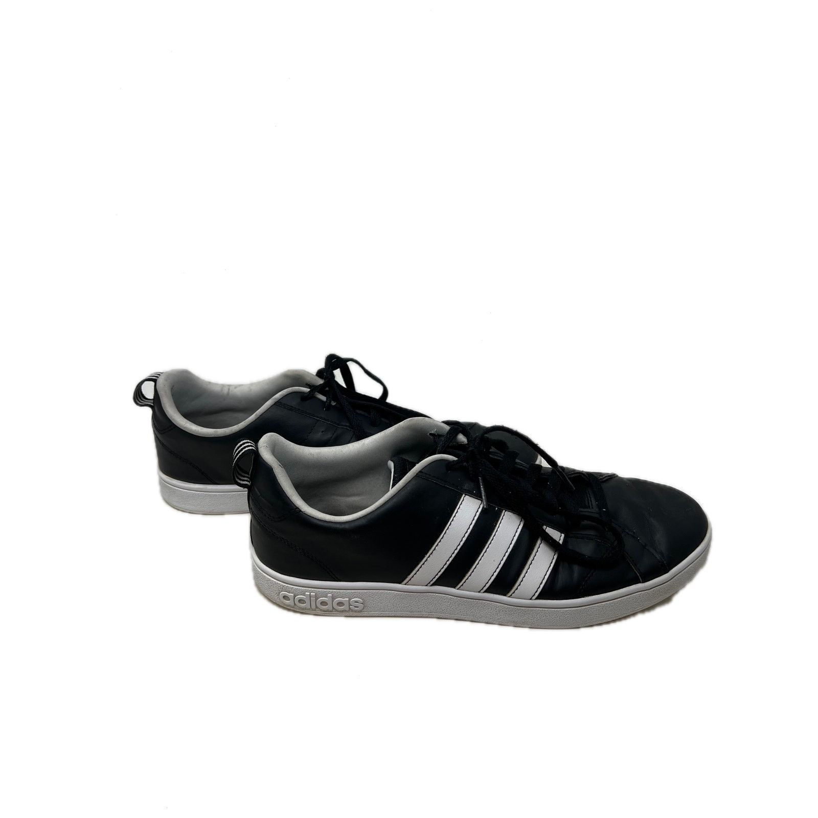 Adidas adidasVs Advantage Black And White Mens 11 Size US 11 / EU 44 - 3 Thumbnail