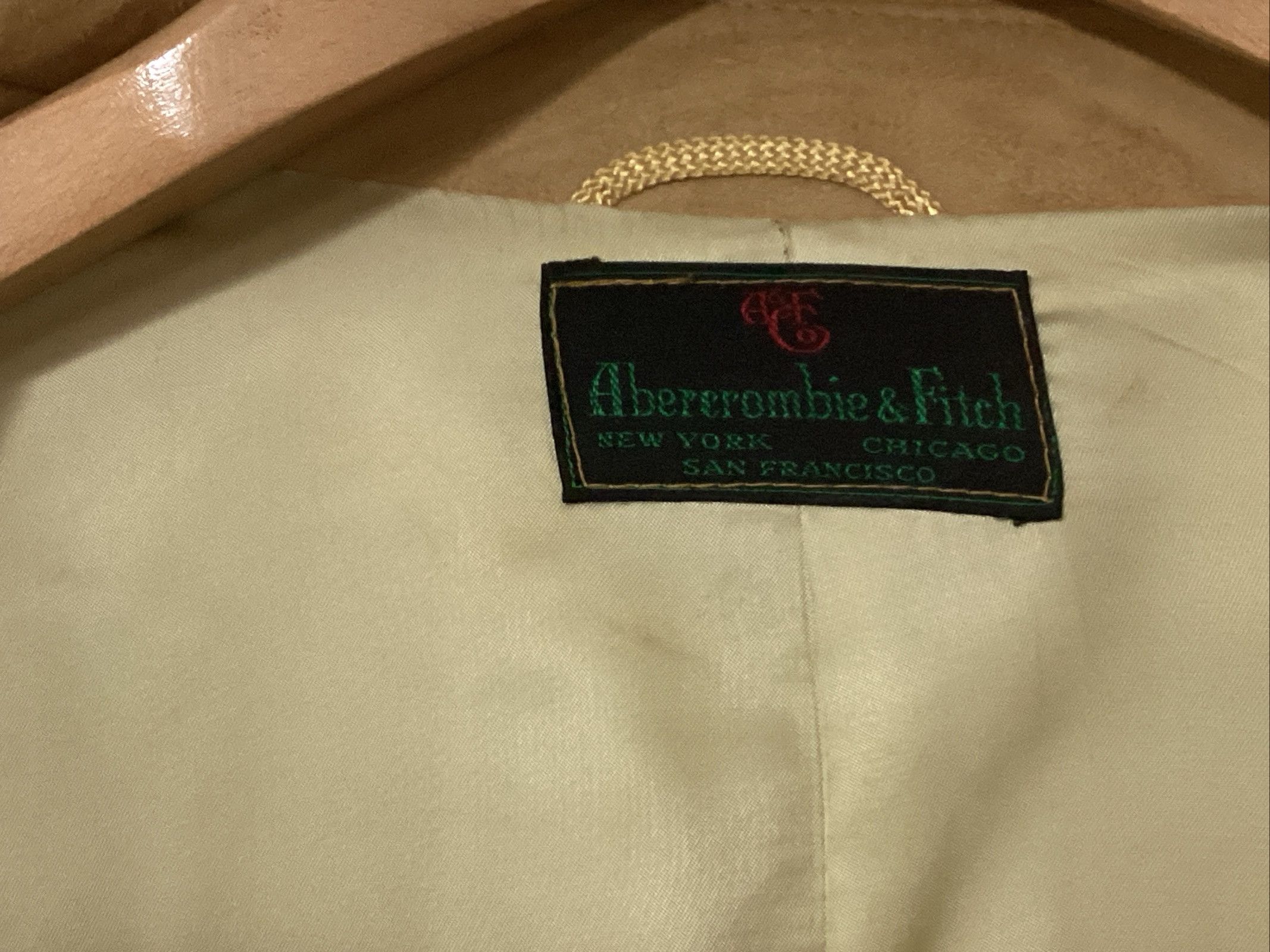 Abercrombie & Fitch Abercrombie and Fitch 1960 Suede jacket Size US S / EU 44-46 / 1 - 13 Thumbnail