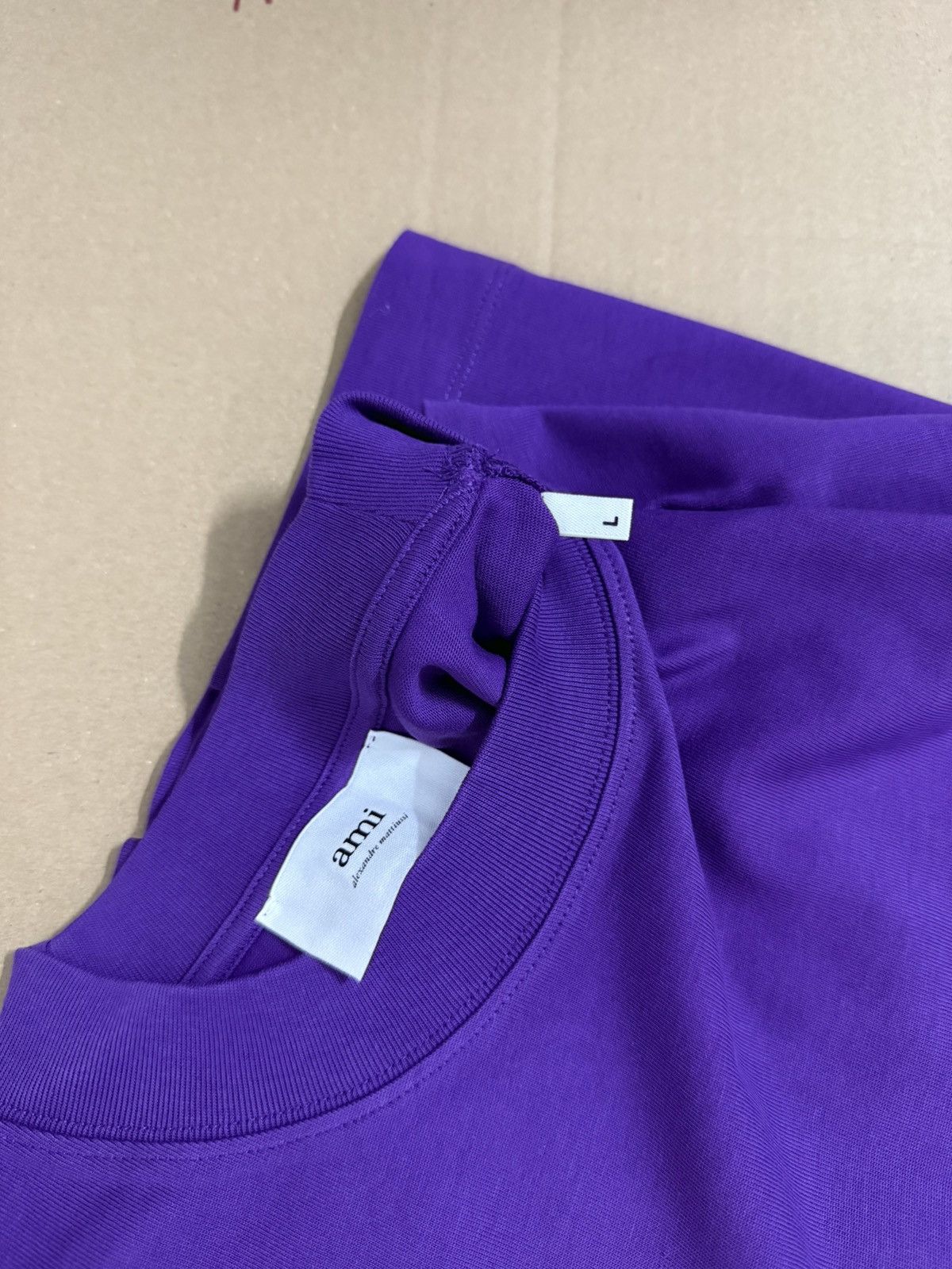 AMI Ami Paris Tonal Heart T-Shirt NEW Size US L / EU 52-54 / 3 - 4 Thumbnail