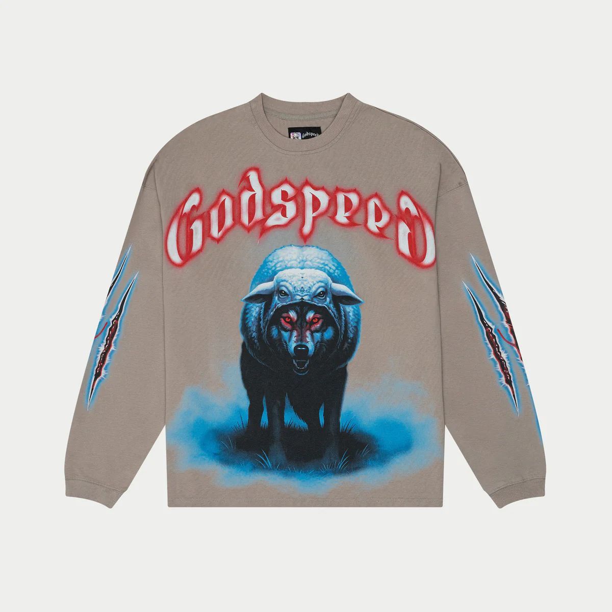 Godspeed Godspeed 'W.I.S.C II' Slate Grey LS Tee Size US XL / EU 56 / 4 - 1 Preview