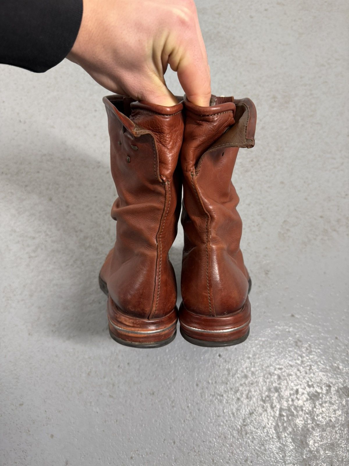 A.S.98 A.S.98 Leather Front Zip Boots Size US 8 / EU 41 - 4 Thumbnail