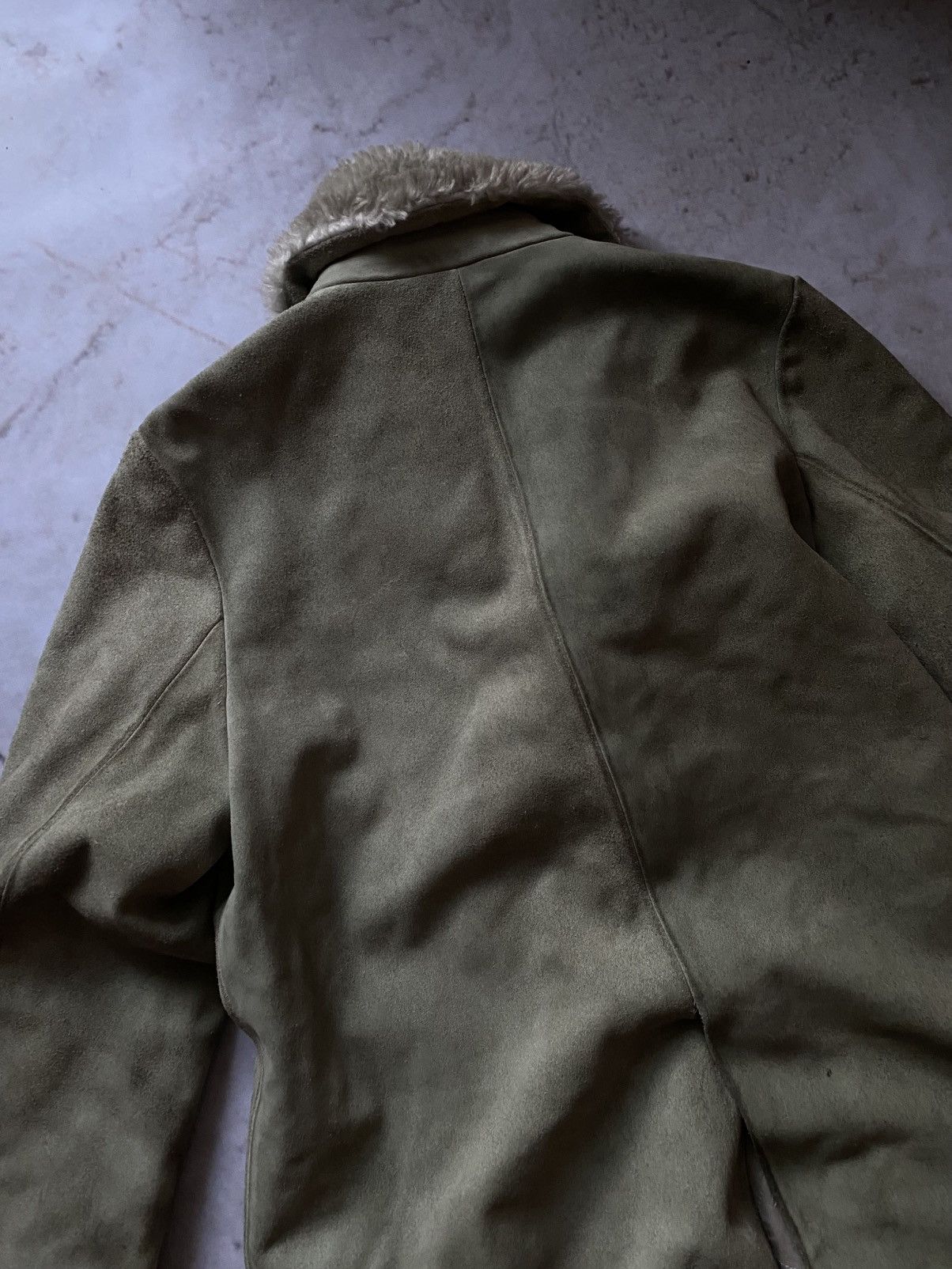 A.P.C. × If Six Was Nine × Japanese Brand A.P.C Dirty Suede Leather Coat Isabel Marant style Size L / US 10 / IT 46 - 8 Thumbnail