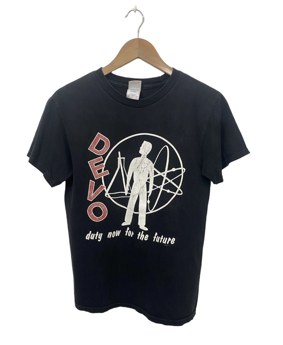 Band Tees × Vintage 💥Vintage DEVO new wave band duty now for the future shirt Size US S / EU 44-46 / 1 - 1 Thumbnail