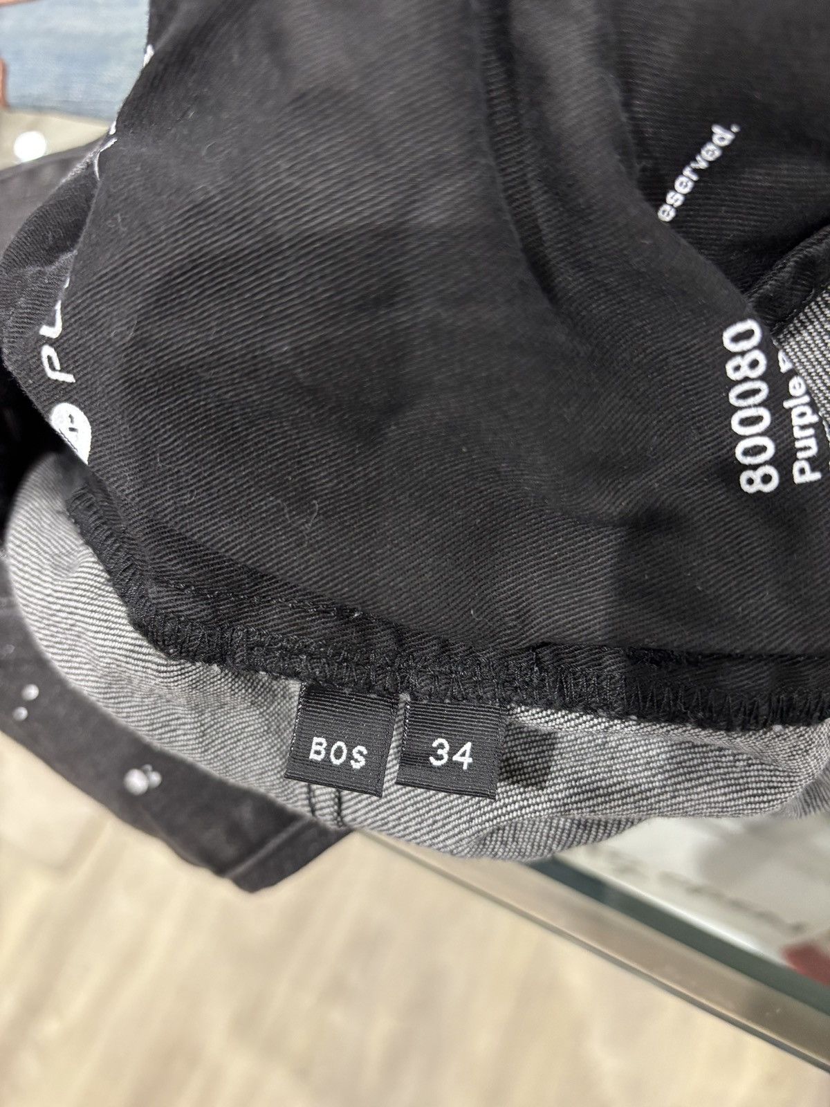 Purple Brand Purple Brand Overspray Jeans Black Size: 34 Size US 34 / EU 50 - 10 Thumbnail