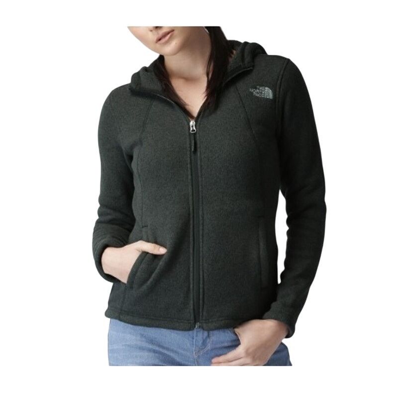 The North Face The North Face Hoodie Jacket Full Zip Gray Women's Size L Size L / US 10 / IT 46 - 1 Thumbnail