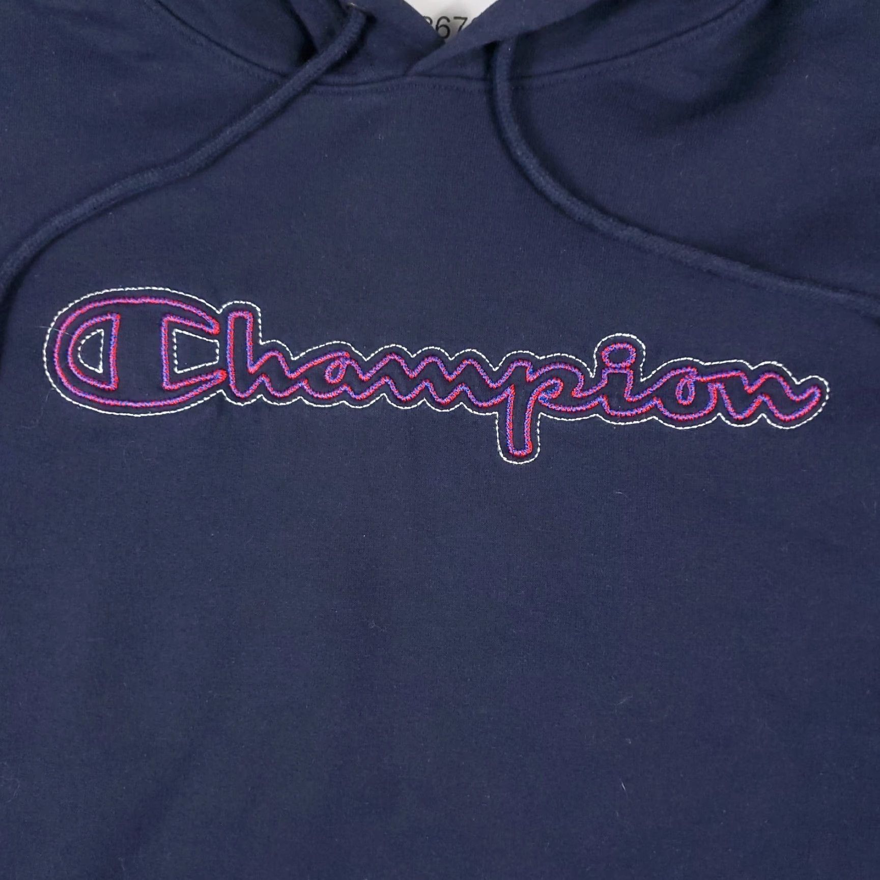 Champion Champion Hoodie Men's Medium Blue Casual Pullover Sweatshirt, Long Sleeve Fleece, Adjustable Hood, Sports Size US M / EU 48-50 / 2 - 2 Thumbnail