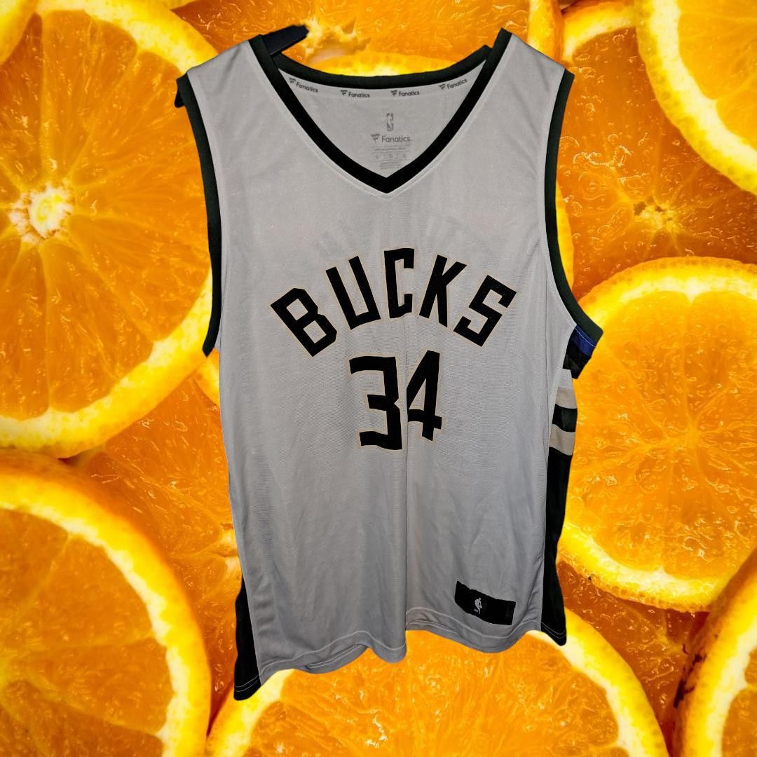 Other Fanatics NBA Bucks #34 Antetokounmpo White and Black Jersey Size US L / EU 52-54 / 3 - 1 Thumbnail