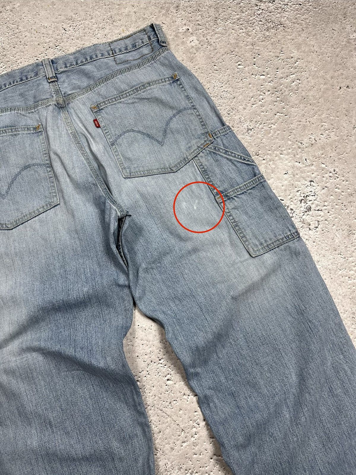 Levi's Levi’s Carpenter Loose Straight Jeans W34 Made in Hong Kong Size US 34 / EU 50 - 4 Thumbnail