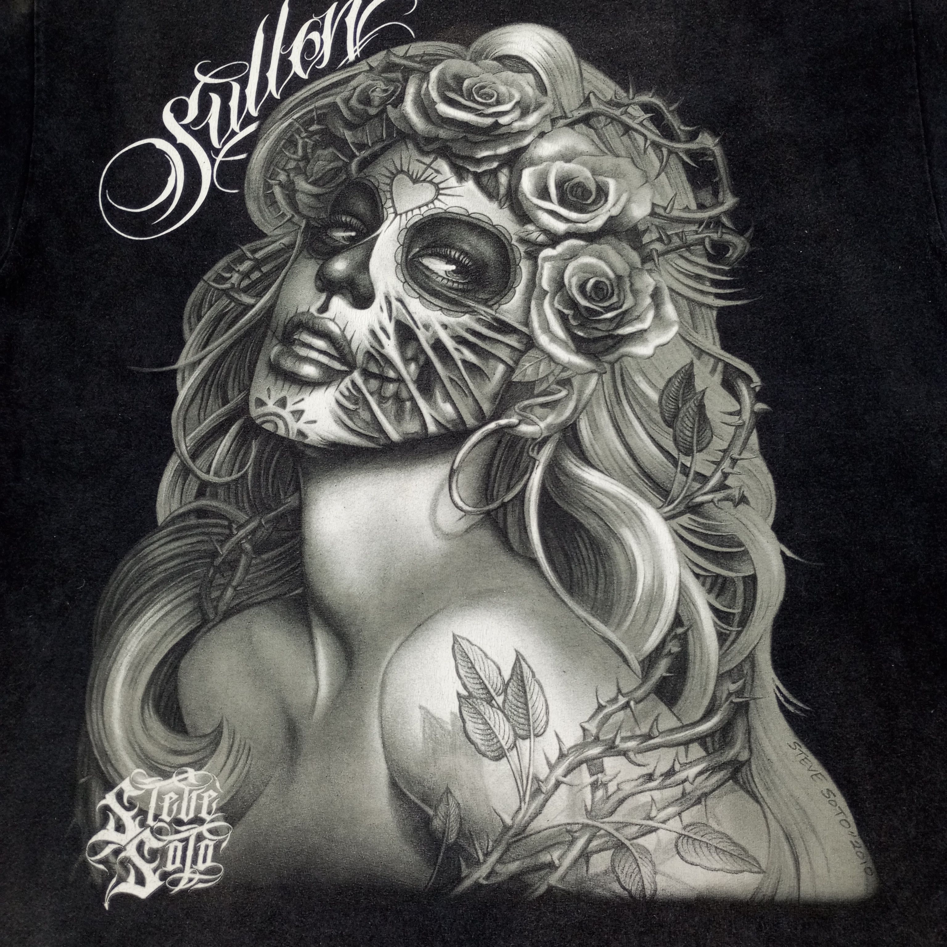 Vintage Sullen Steve Sojo Streetwear Style Tshirt Size US XL / EU 56 / 4 - 2 Thumbnail