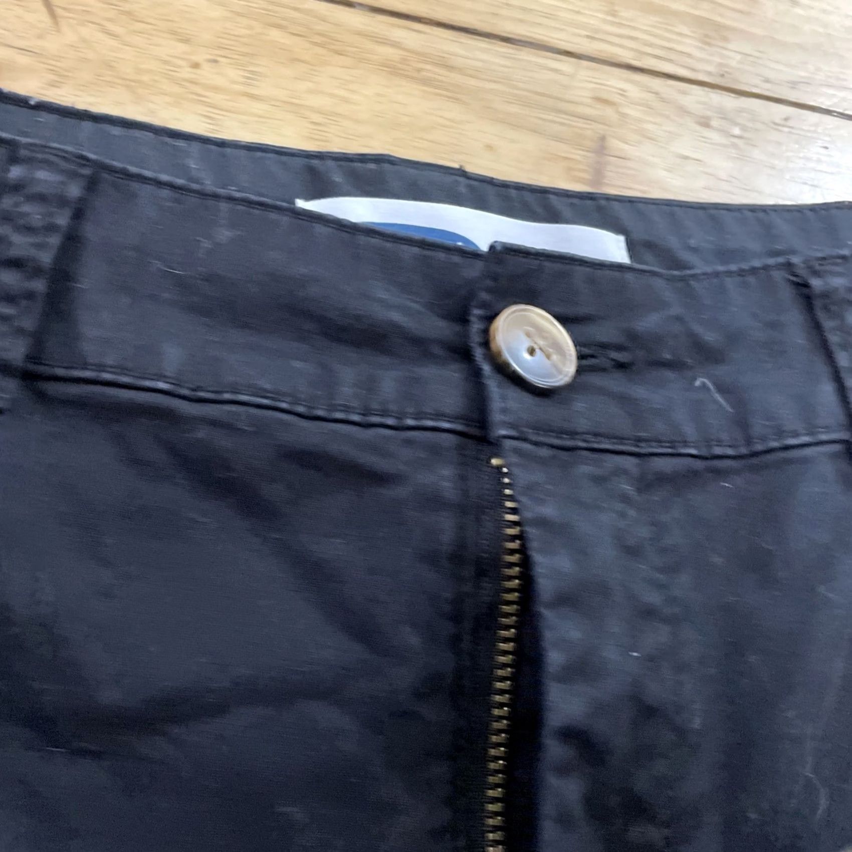 Old Navy VINTAGE OLD NAVY Everyday Short High Rise Womens 8 Black Jack Sol Stretch Casual 8 Size 30" / US 8 / IT 44 - 4 Thumbnail
