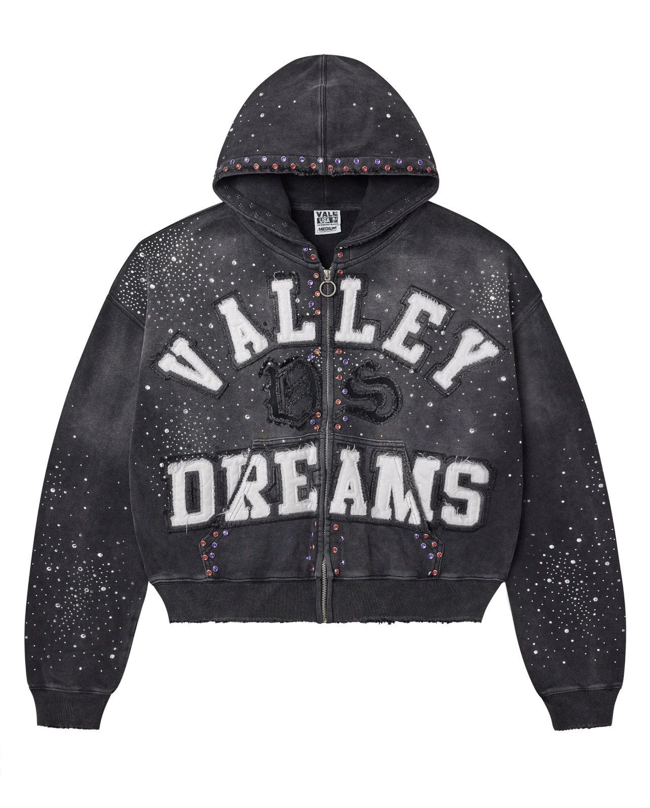 Vale Vale Forever Religion Zip Up Hoodie | Grailed