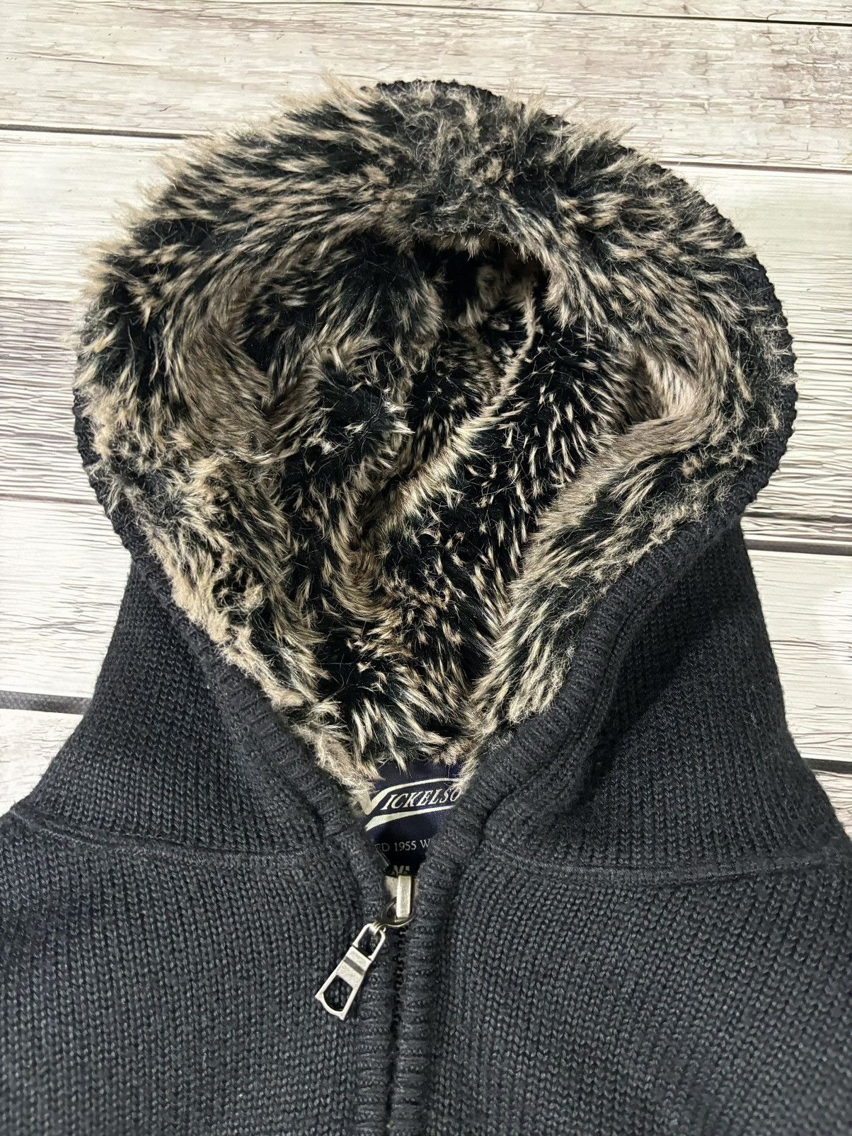 Hysteric Glamour × If Six Was Nine VTG Y2K AVANT GARDE IF SIX WAS NINE STYLE MOHAIR FUR HOODIE Size US L / EU 52-54 / 3 - 4 Thumbnail