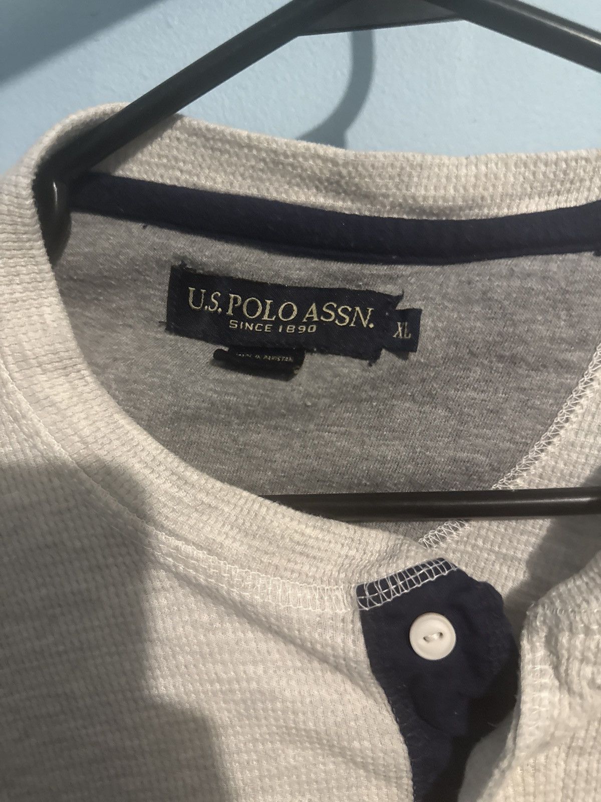U.S. Polo Assn. Grey long Sleeve sweater Size US XL / EU 56 / 4 - 2 Thumbnail