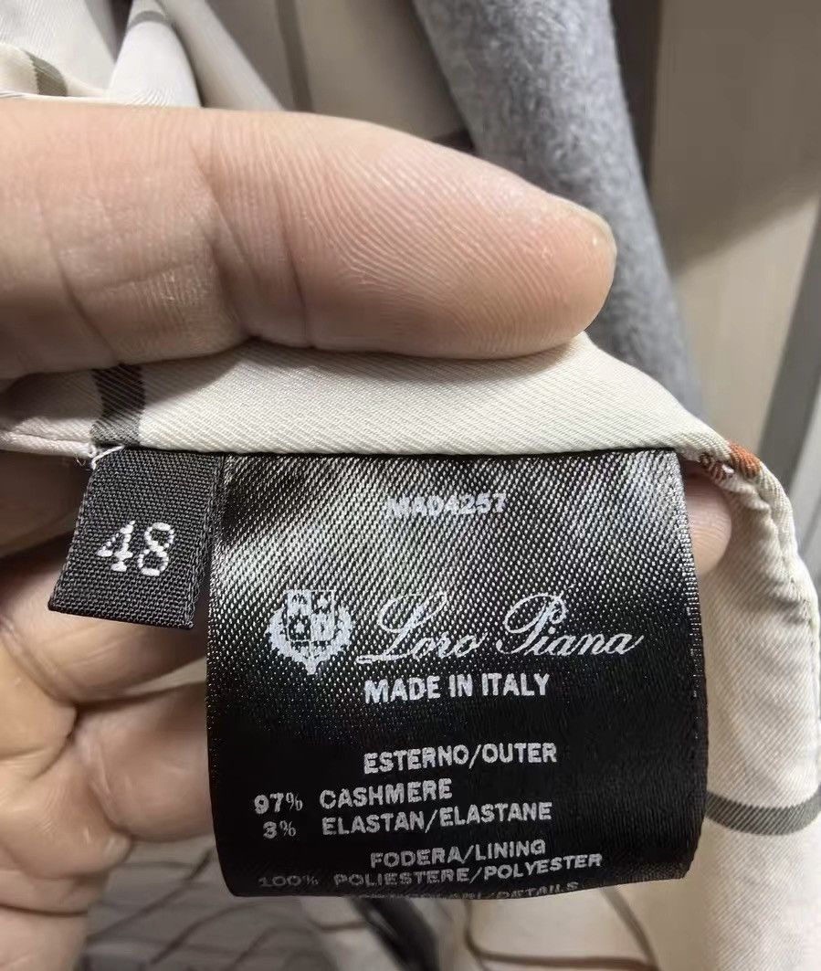 Loro Piana Loro Piana Gray Cashmere Overcoat Size US M / EU 48-50 / 2 - 6 Thumbnail