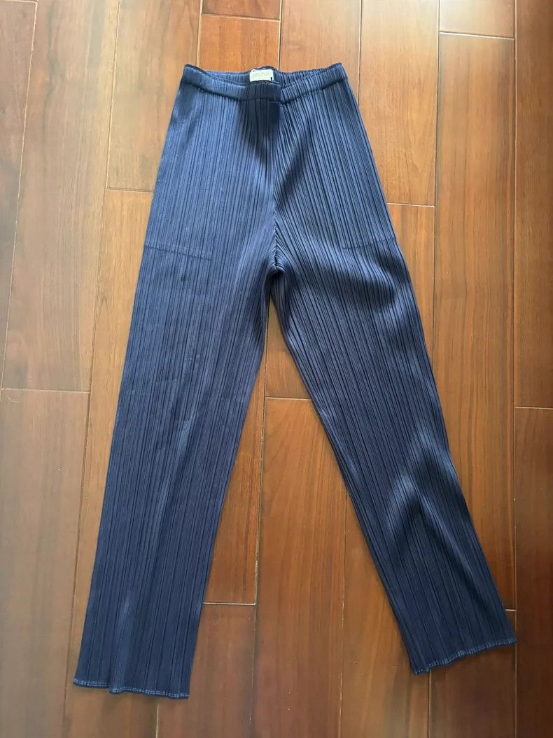 Issey Miyake issey miyake size：3 Dark blue trousers 2506-Nextarrow Size 22" - 3 Thumbnail