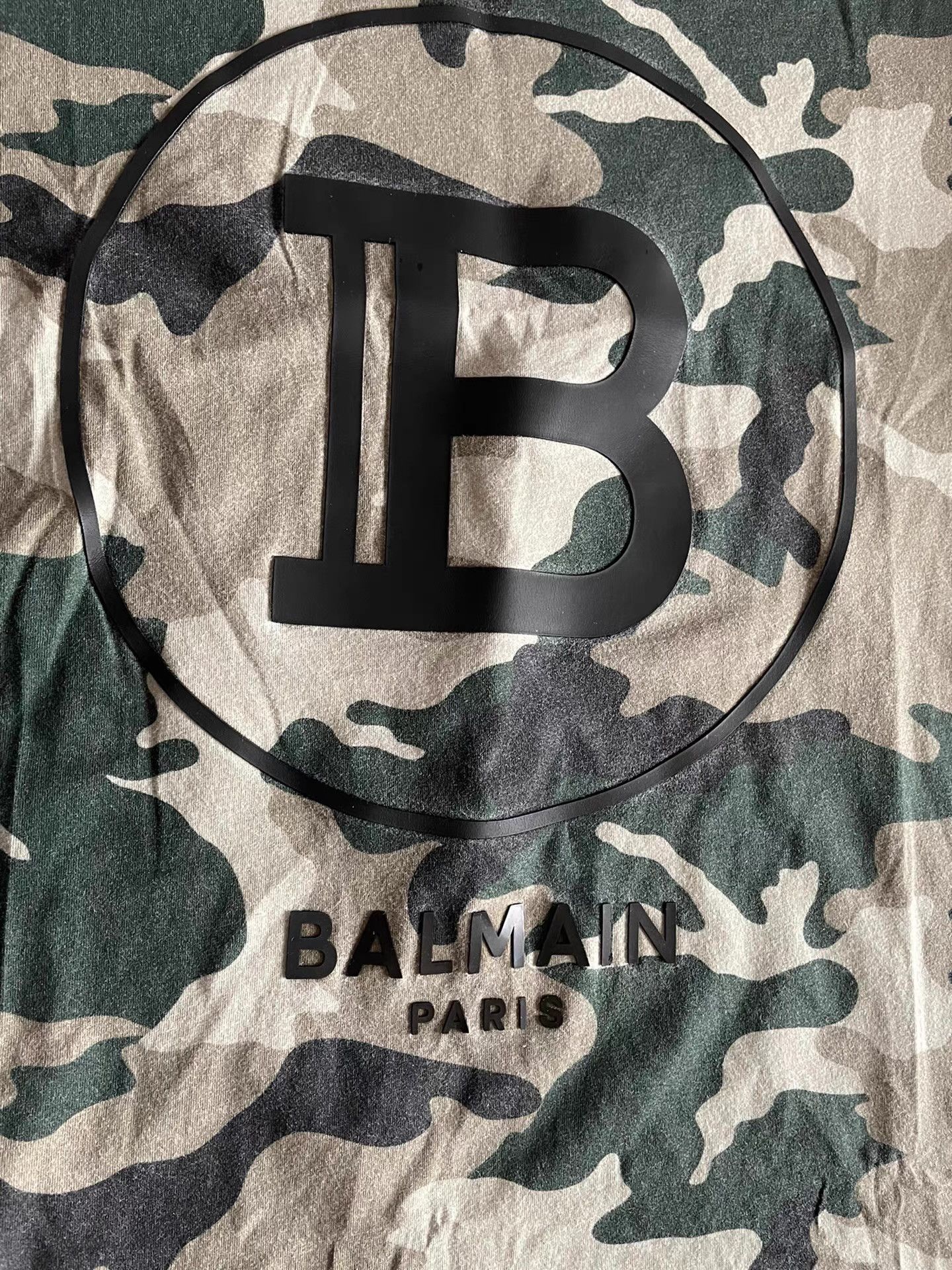 Balmain Balmain camouflage short-sleeve T-shirt, Size US XL / EU 56 / 4 - 3 Thumbnail