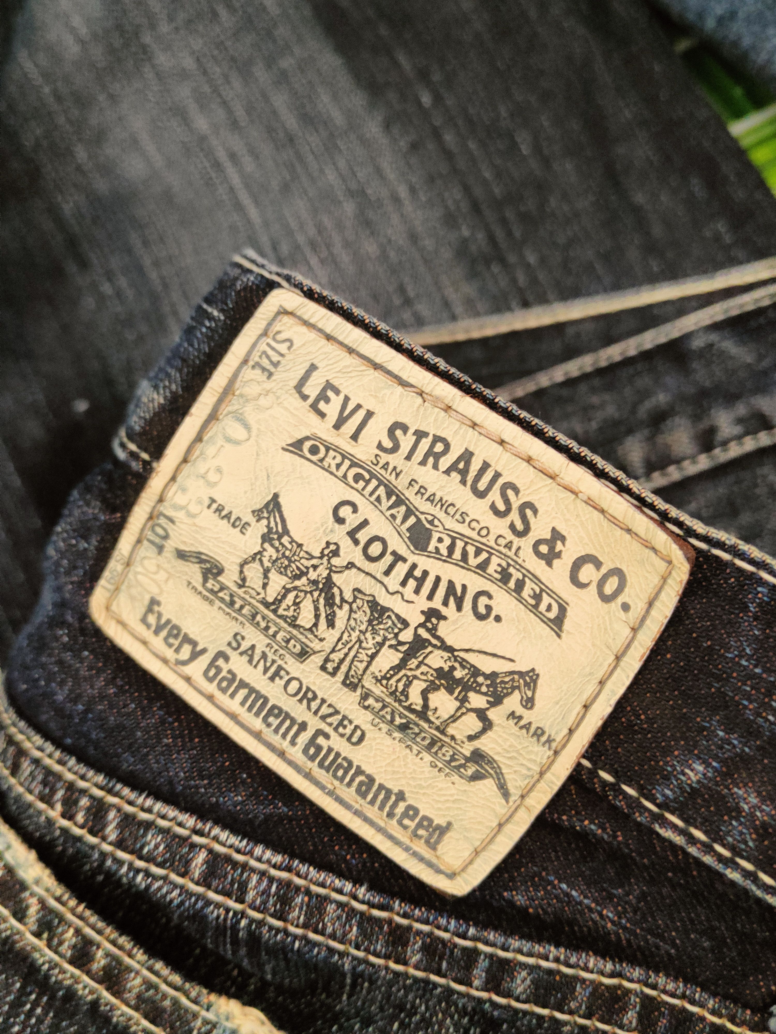Levi's Levi's Black Distressed faded denim Jeans #S2830 Size US 29 - 16 Thumbnail