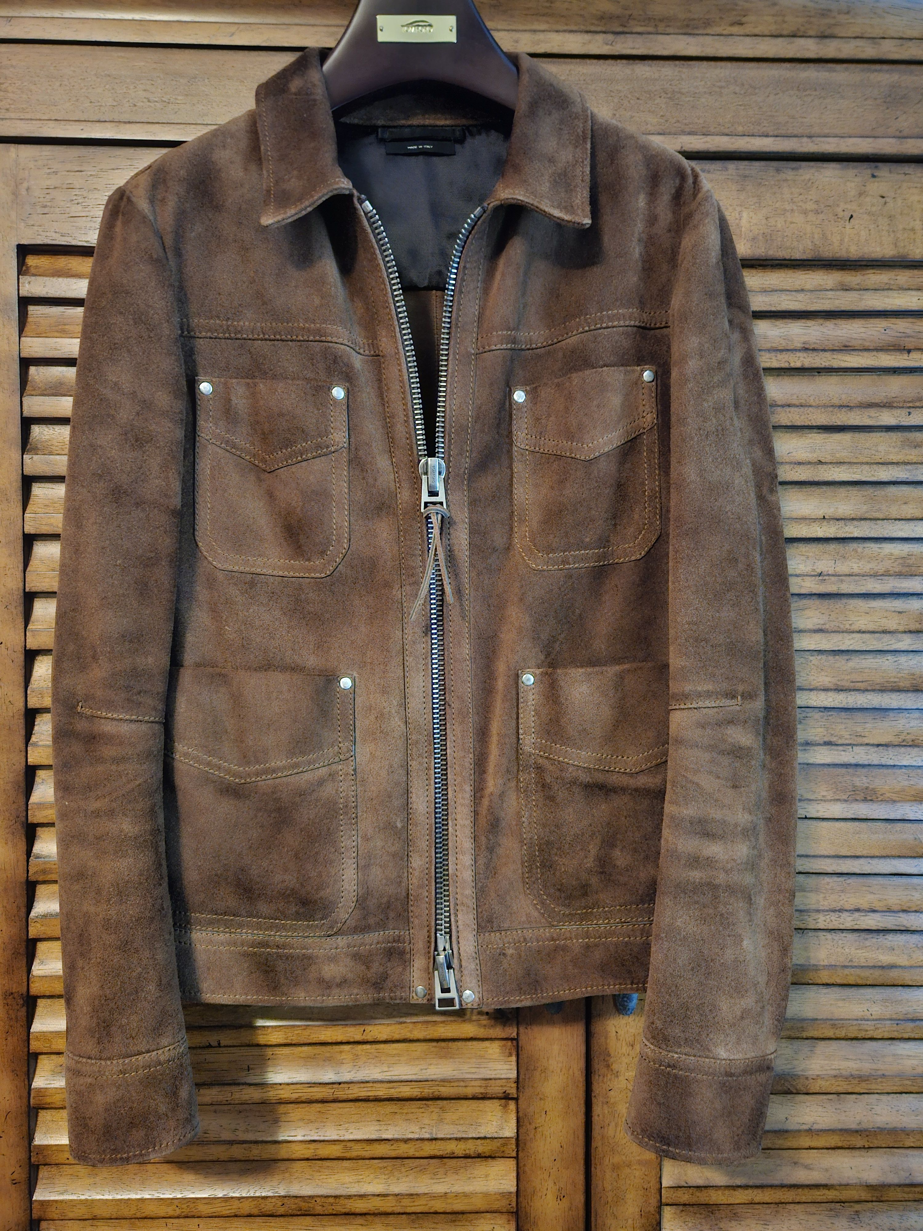 Tom Ford TOM FORD JACKET SUEDE WESTERN 48 IT Size US M / EU 48-50 / 2 - 1 Thumbnail
