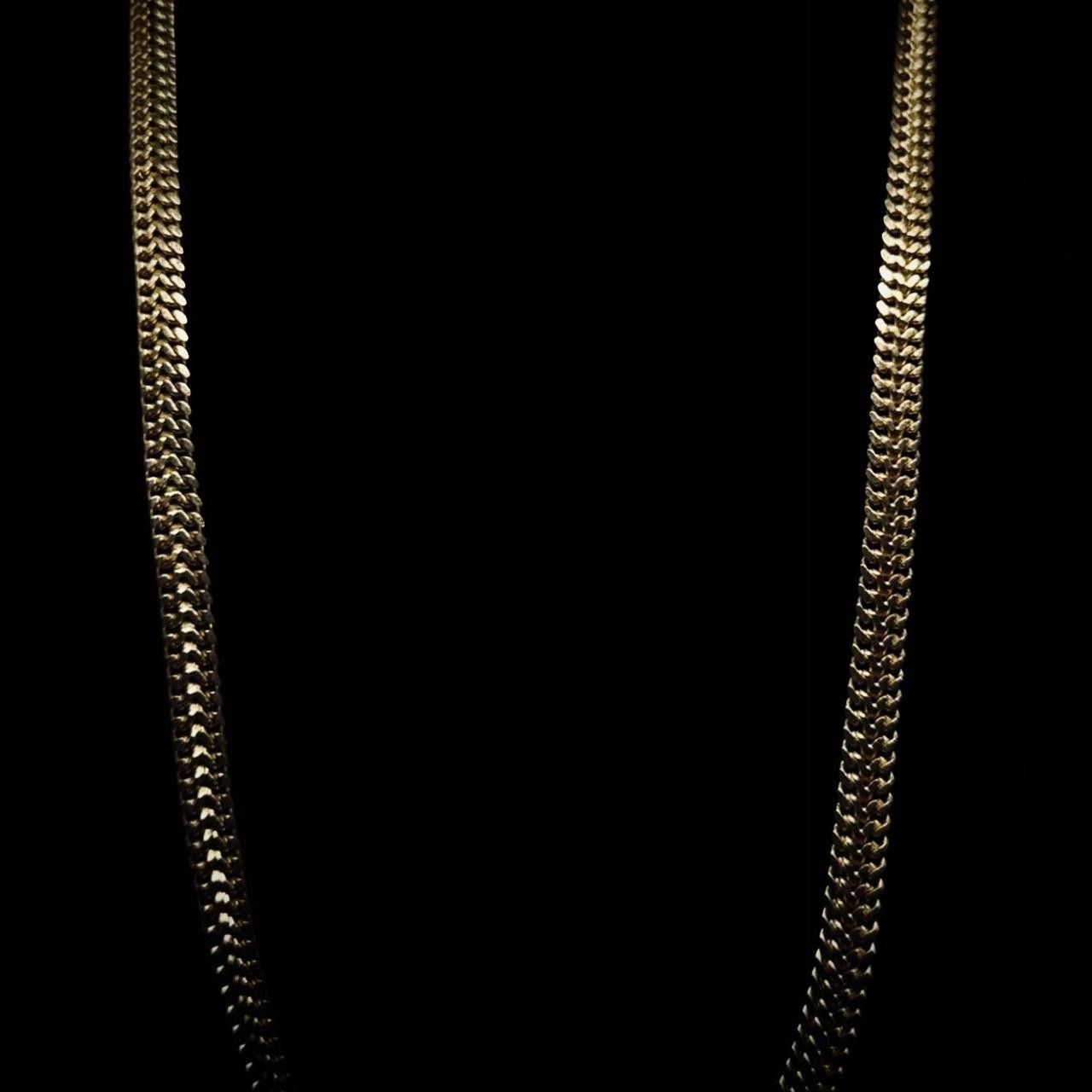 Other VTG 24.7g Double Curb Gold-Wash Link Chain Size ONE SIZE - 5 Thumbnail