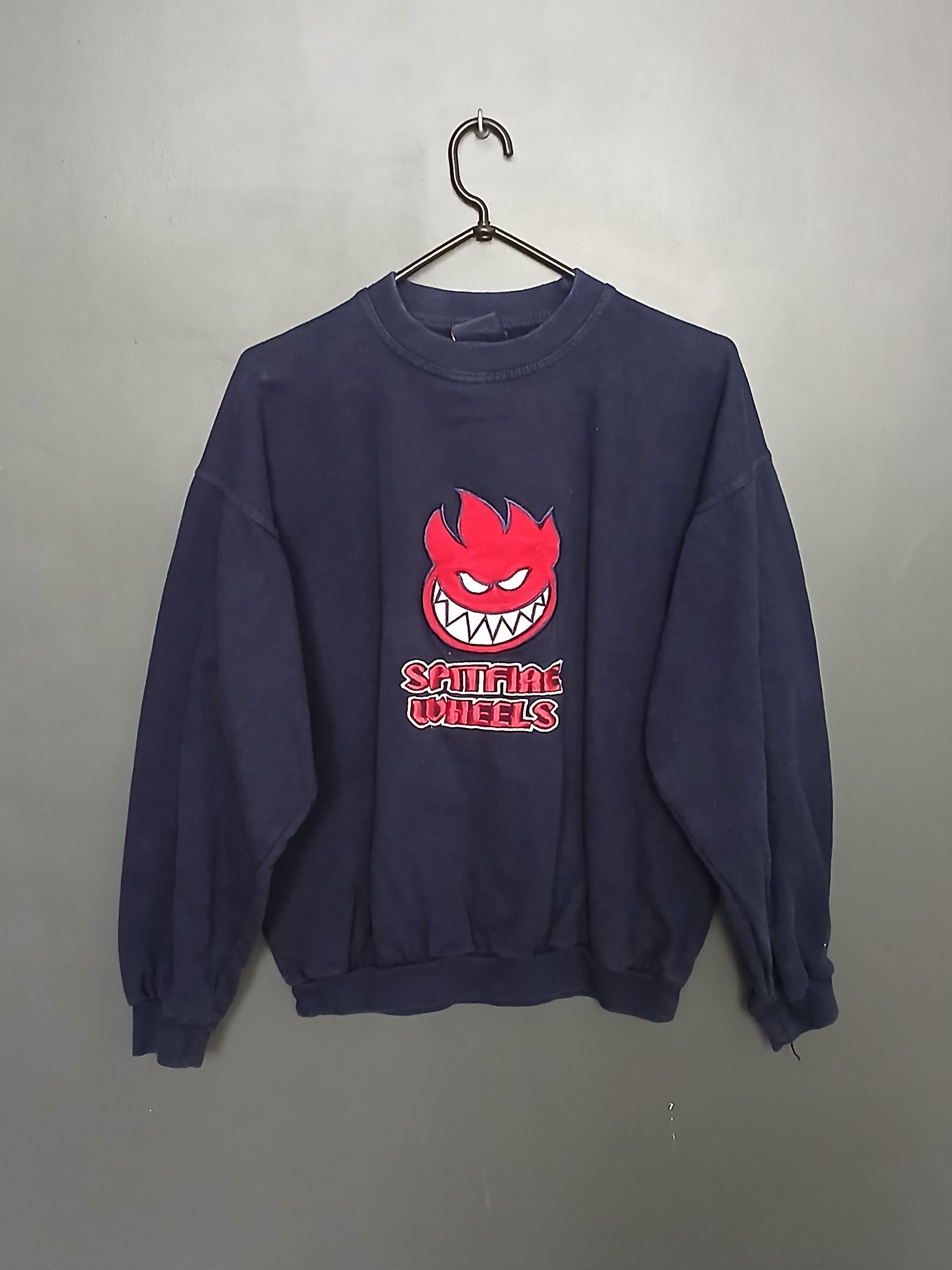 Spitfire × Vintage Vintage Spitfire Wheels Skategang Sweatshirt Size US XL / EU 56 / 4 - 1 Thumbnail