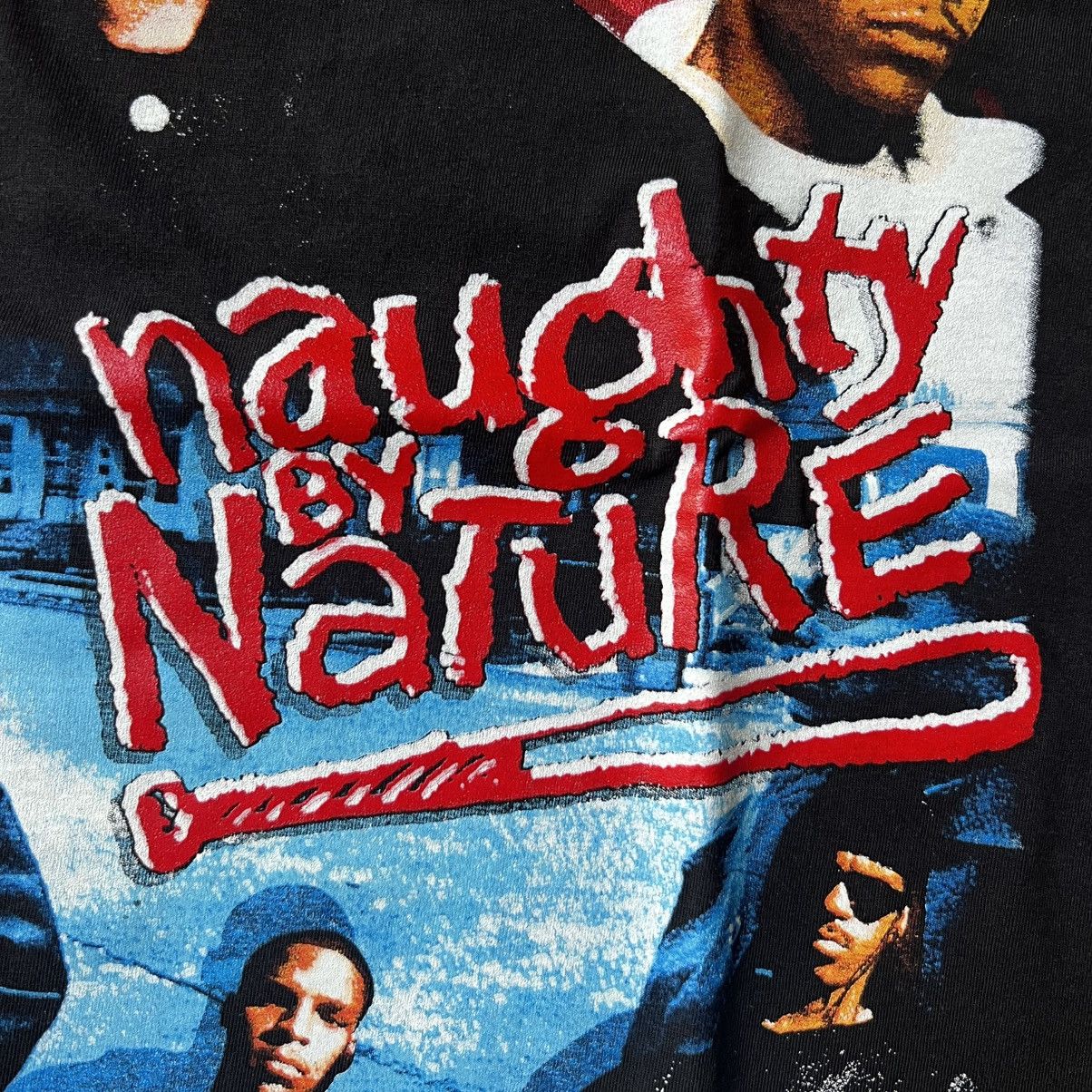 Rap Tees Feel Me Flow Naughty By Nature Hip Hop Hooray Size US XL / EU 56 / 4 - 7 Thumbnail