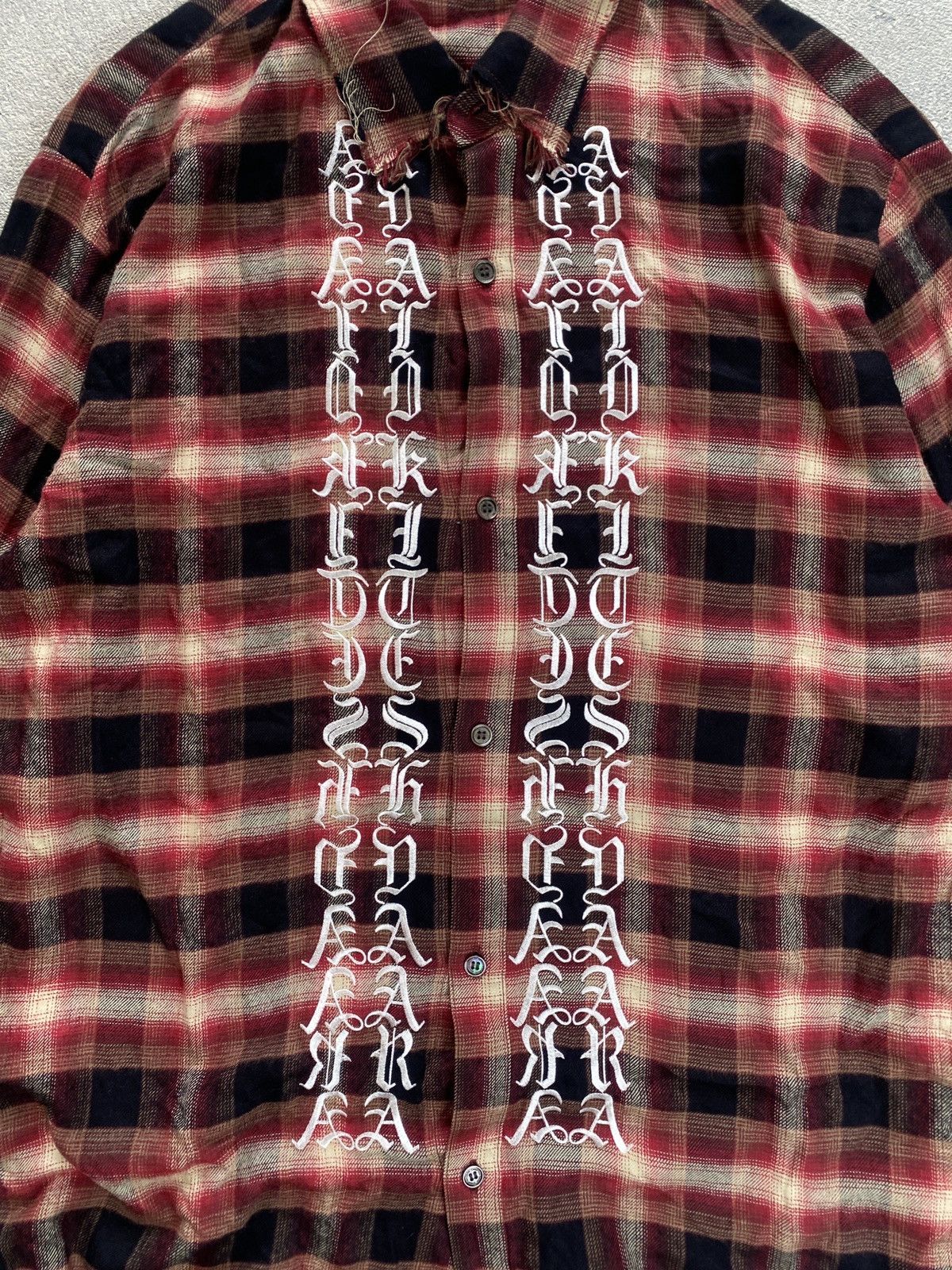Christian Dada Christian Dada Flannel Shirt Size US L / EU 52-54 / 3 - 2 Thumbnail