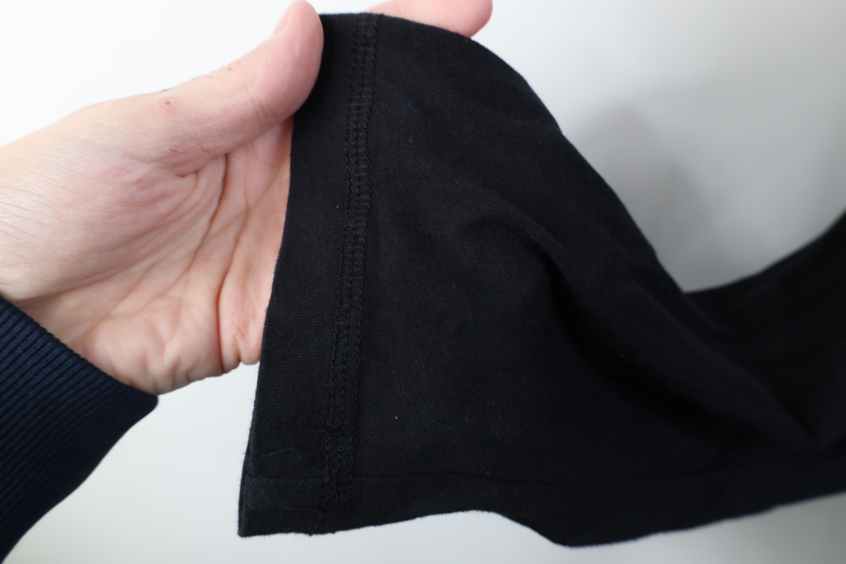 Tommy Bahama Tommy Bahama Cotton Blend Long Sleeve Henley T-Shirt Black Size US L / EU 52-54 / 3 - 9 Thumbnail