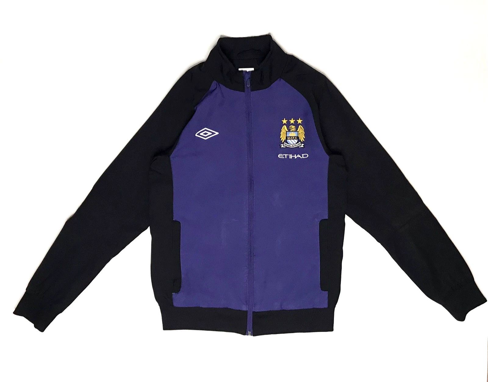 Umbro 2012-13 Manchester City Umbro Track Jacket Men’s S Size US S / EU 44-46 / 1 - 2 Thumbnail