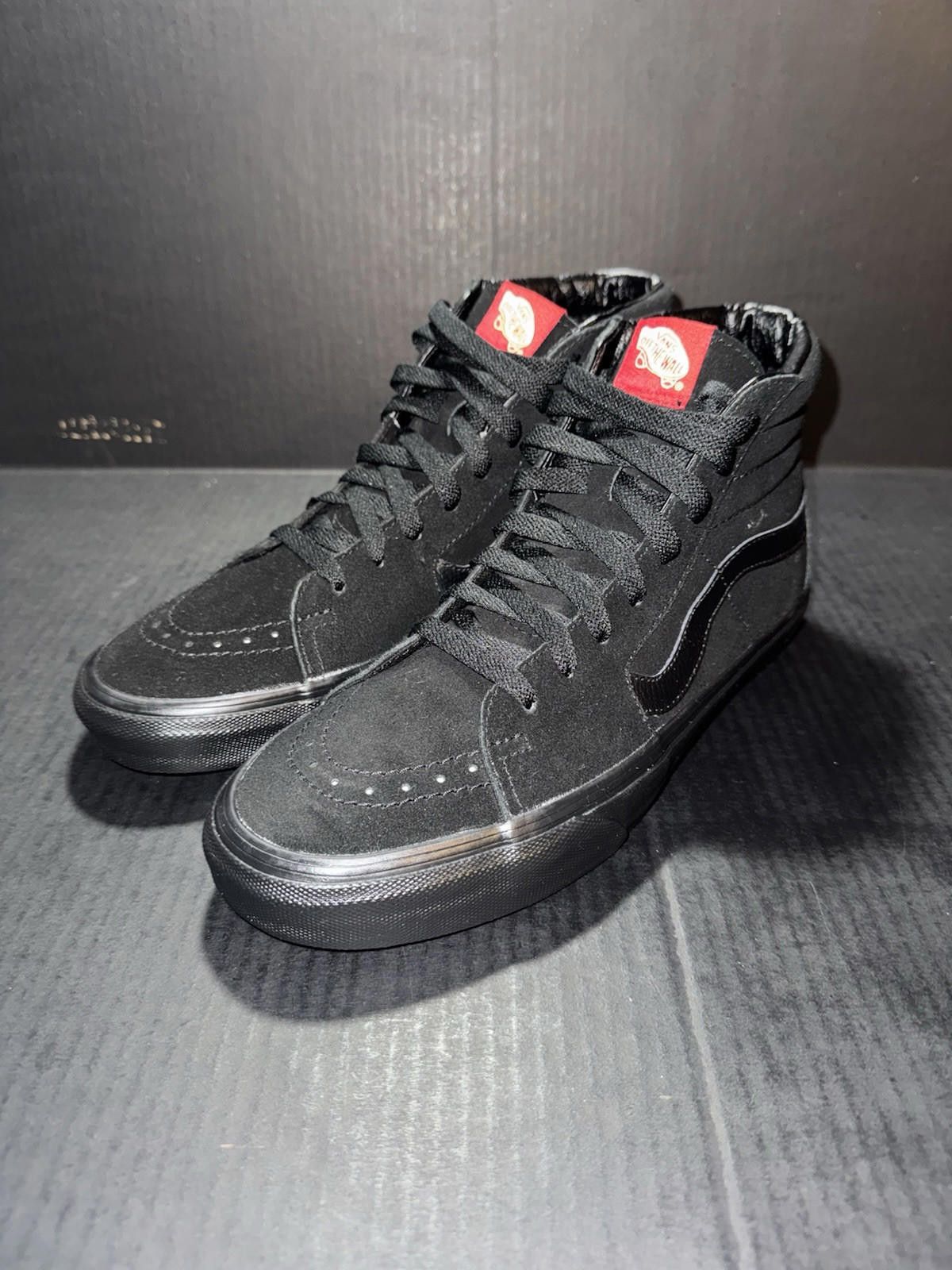 Vans Vans Sk8-hi Pro Triple Black Gum 721454 Men's Sz 9 WMNS 10.5 Size US 9 / EU 42 - 4 Thumbnail