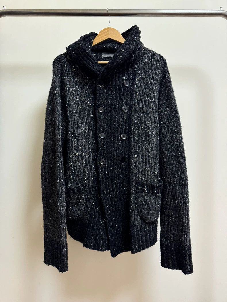 Yohji Yamamoto Yohji Yamamoto 14aw double-breasted sweater 2506-Nextarrow Size US L / EU 52-54 / 3 - 1 Thumbnail
