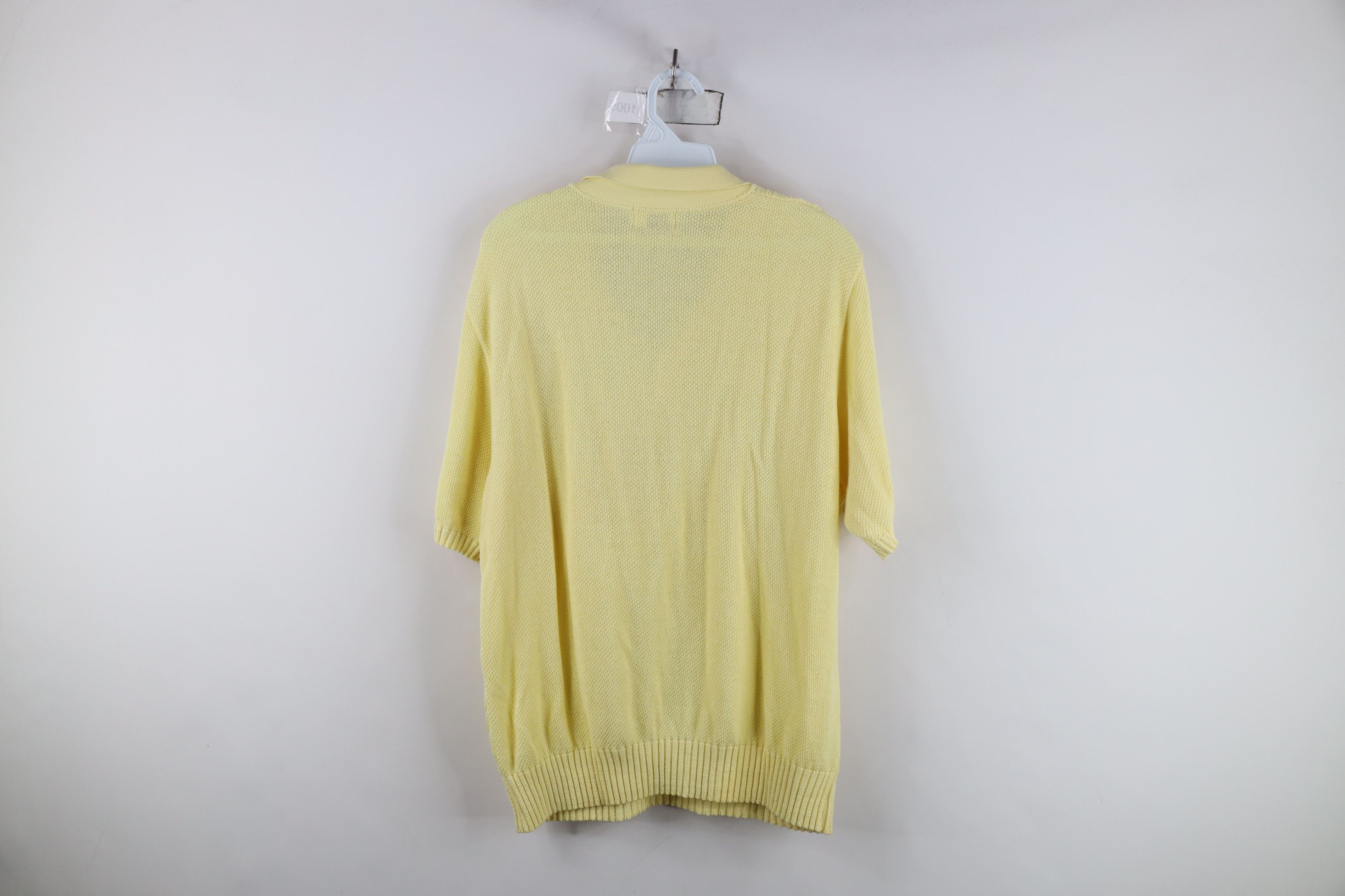 Vintage Vintage 70s Streetwear Short Sleeve Collared Sweater USA Size US L / EU 52-54 / 3 - 8 Thumbnail