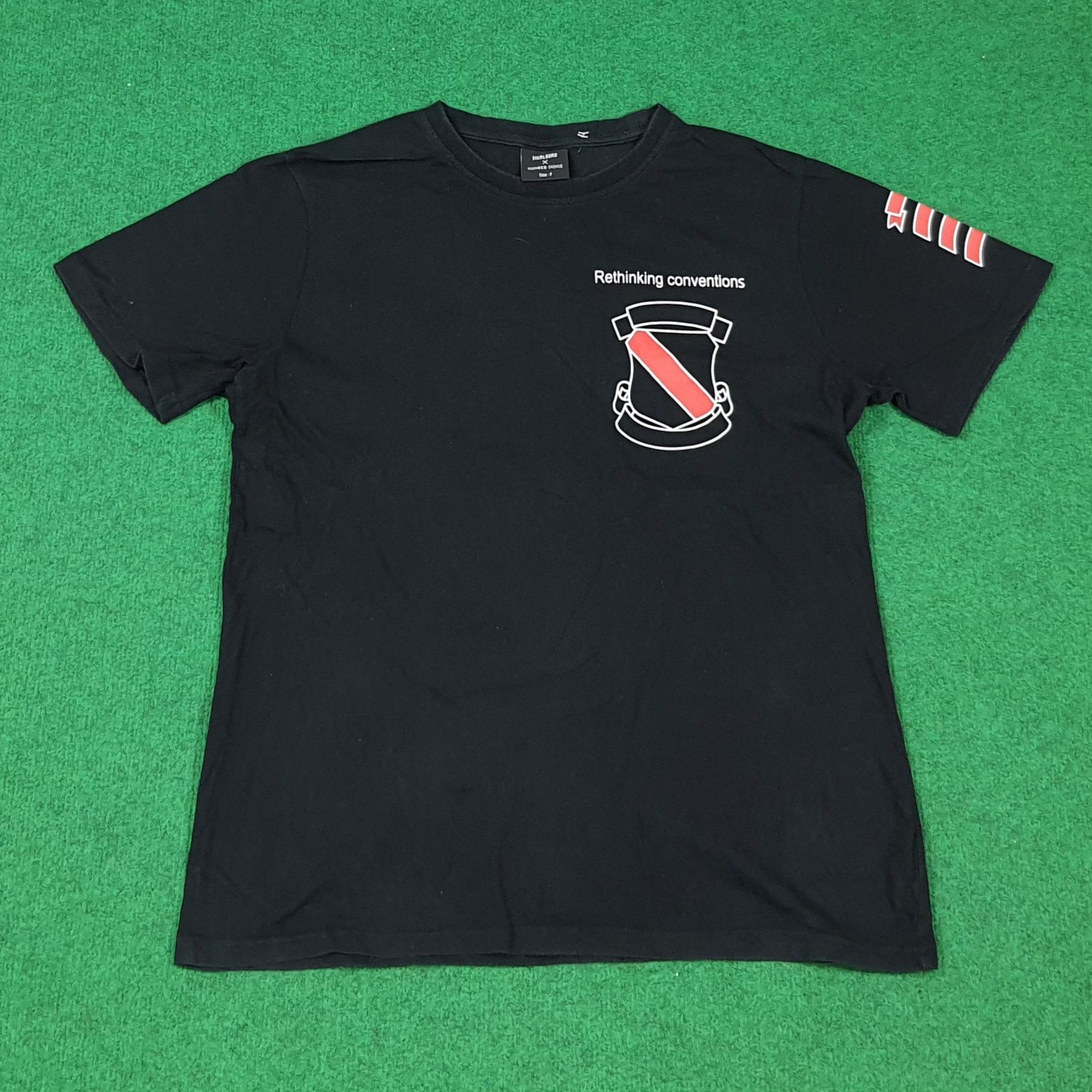 Number (N)ine Vintage Marlboro x Number Nine Streetwear Tshirt C285N44 Size US M / EU 48-50 / 2 - 1 Thumbnail