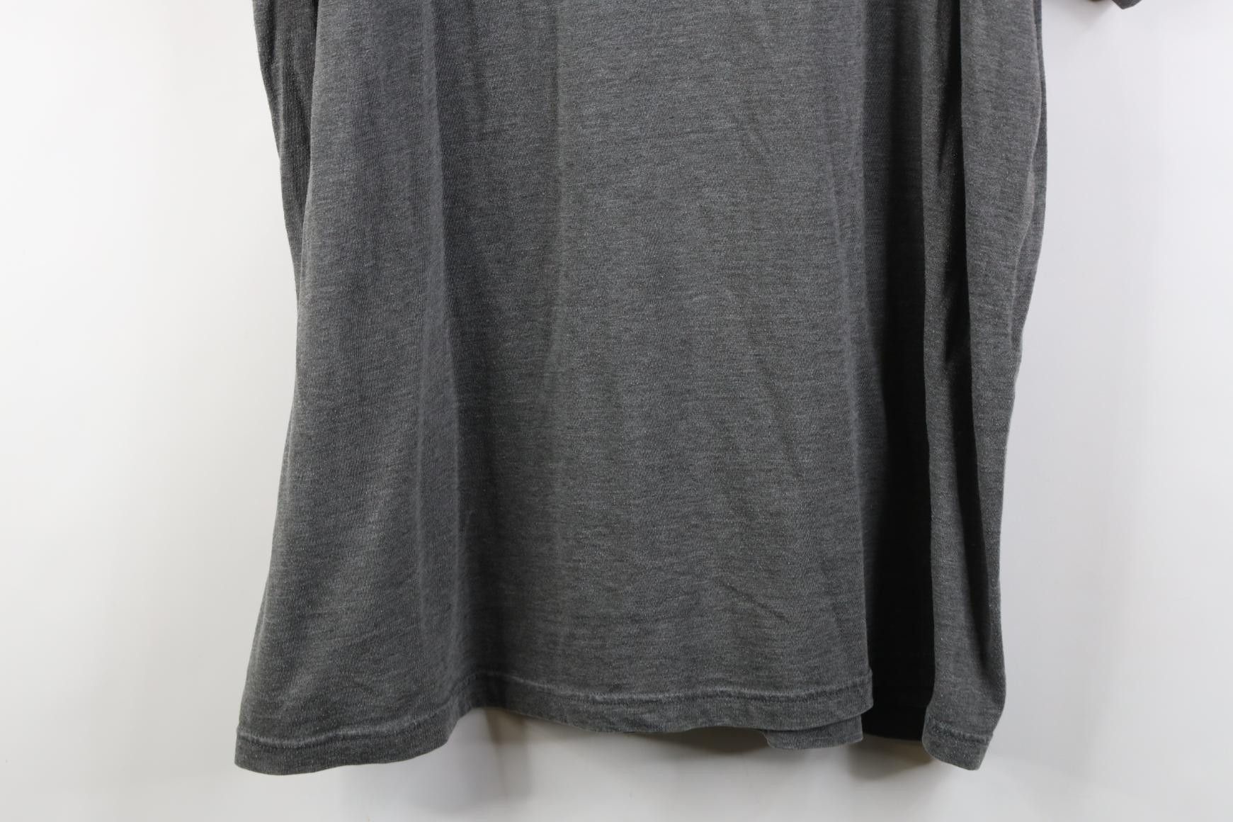 Nike Vintage Y2K Nike Travis Scott Mini Swoosh Knit T-Shirt Gray Size US XXL / EU 58 / 5 - 3 Thumbnail