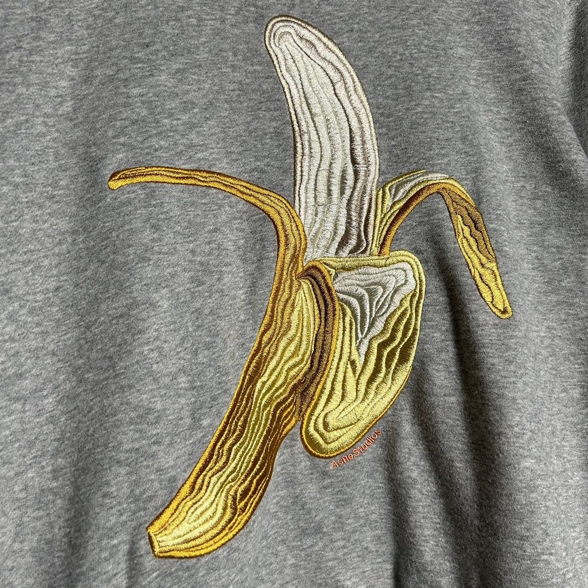 Acne Studios Acne Studios Banana Embroidery Sweatshirt Size M / US 6-8 / IT 42-44 - 3 Thumbnail