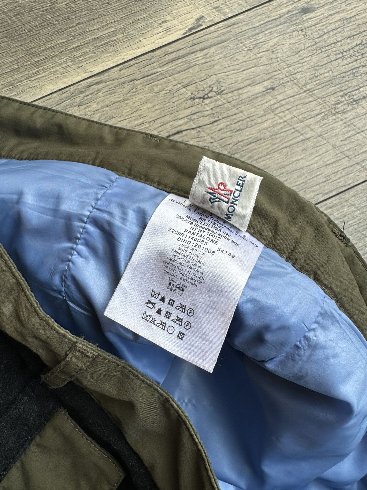 Moncler Moncler Sportivo Tech Wool Pants New - 52 Size US 36 / EU 52 - 12 Thumbnail