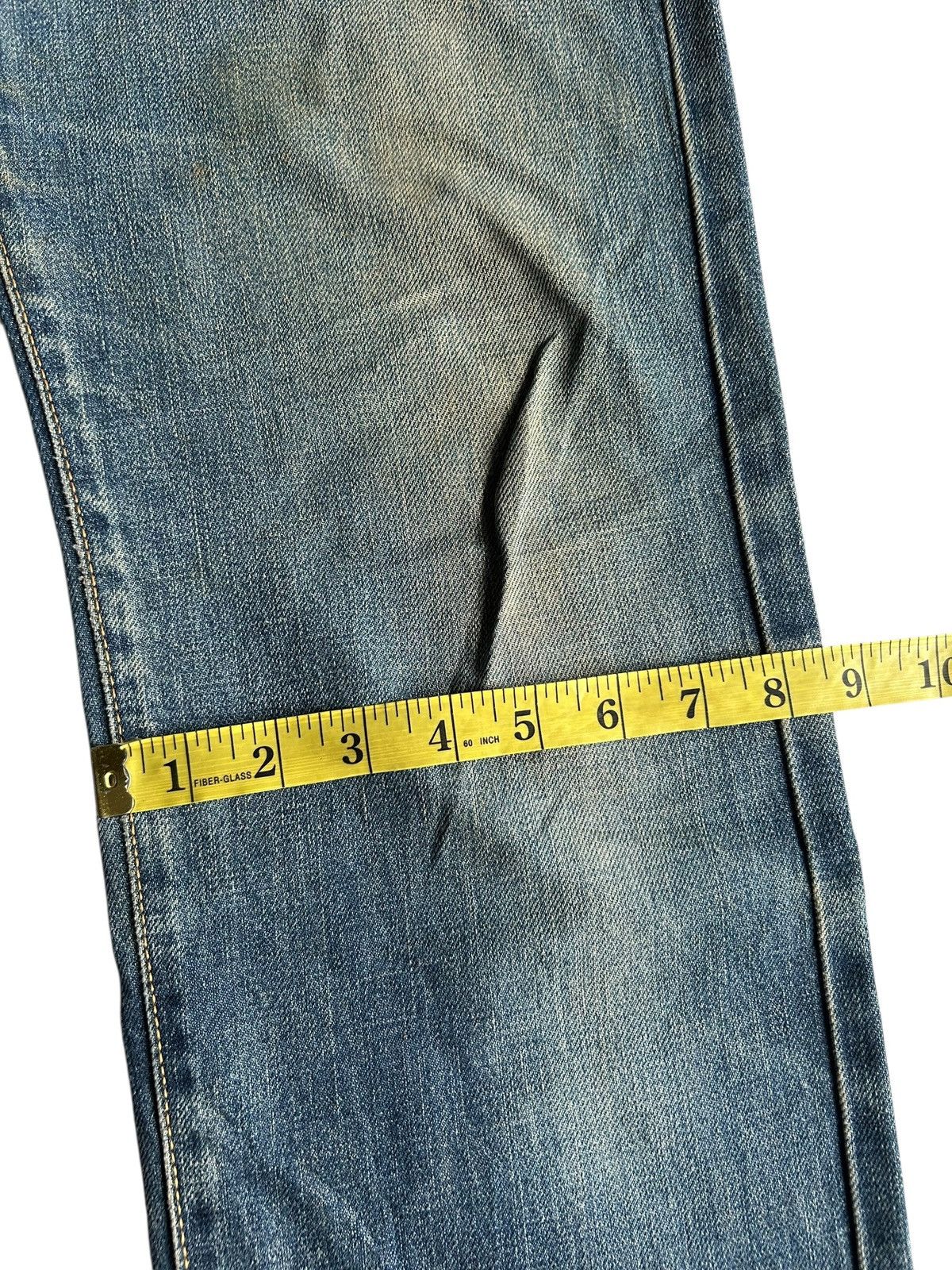 Japanese Brand × Kapital × Vintage Vintage Edwin Selvedge Distressed Punk Grunge Denim Jeans Size US 30 / EU 46 - 21 Thumbnail