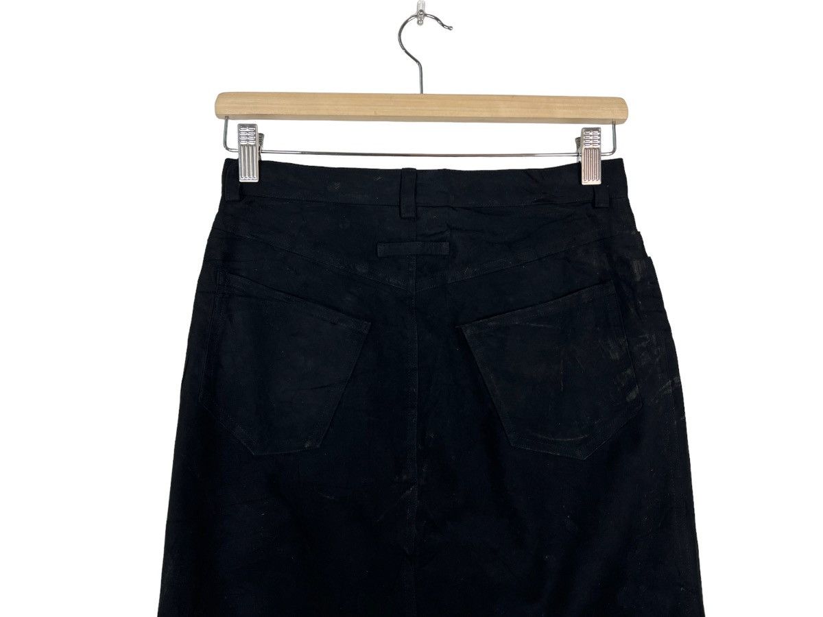Jean Paul Gaultier 🔥 1990s JEAN PAUL GAULTIER JEANS SUEDE FUR RABBIT SKIRTS Size 28" / US 6 / IT 42 - 8 Thumbnail