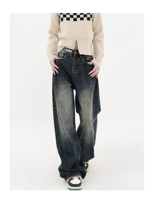 Japanese Brand Denim Baggy Y2K Pants Size 27" / US 4 / IT 40 - 4 Thumbnail