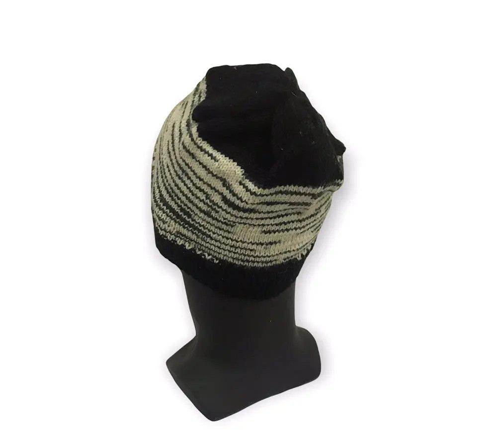 Japanese Brand × Vintage Japanese Brand Stripe Design Beanie Hat Size ONE SIZE - 3 Thumbnail