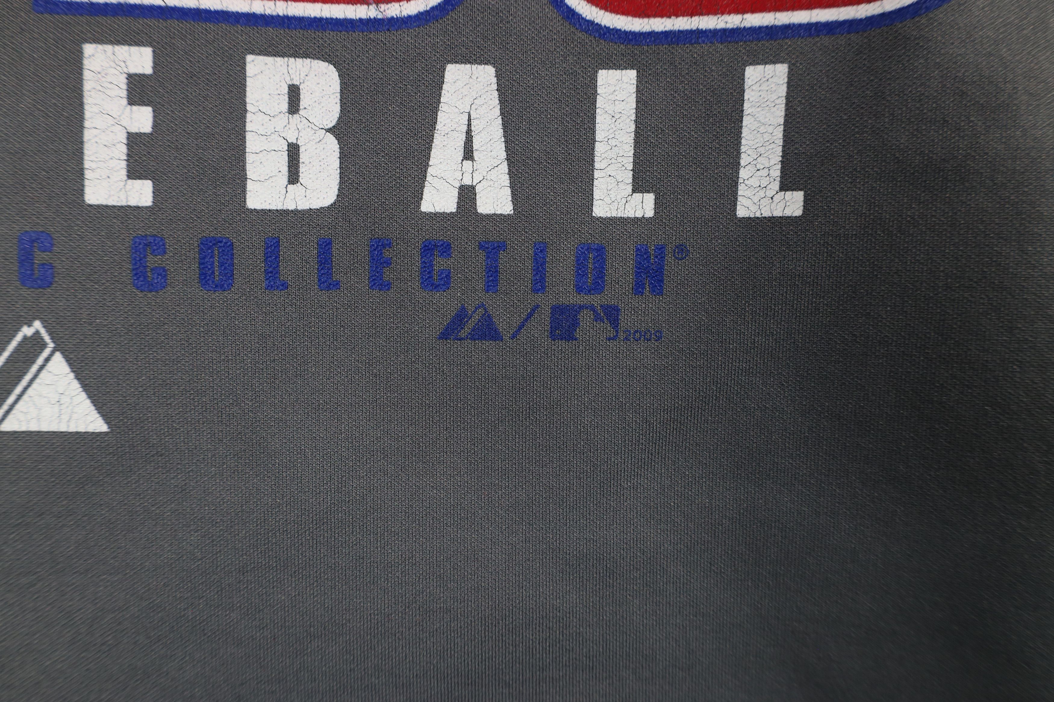 Majestic × Vintage Vintage Y2K Majestic Chicago Cubs Baseball Hoodie Sweatshirt Size US XXL / EU 58 / 5 - 8 Thumbnail