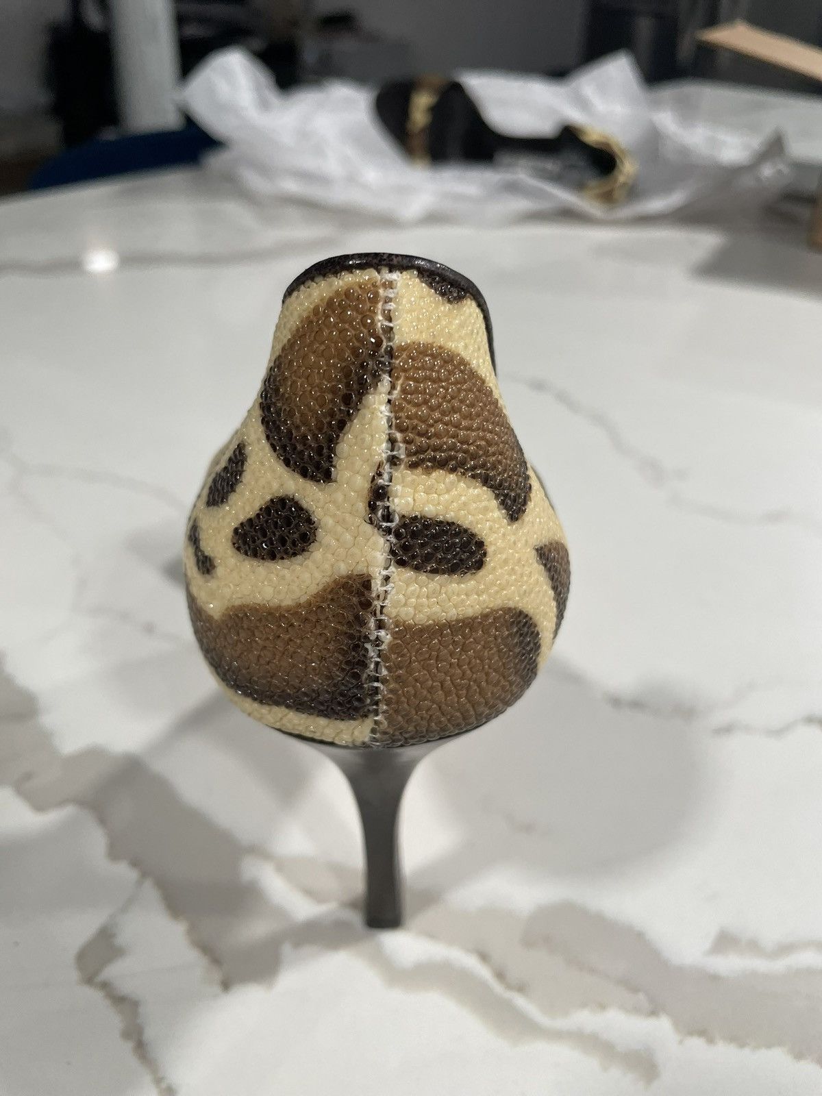 Manolo Blahnik × Vintage Manolo blahnik D’orsay Heels Size US 11 / IT 41 - 7 Thumbnail
