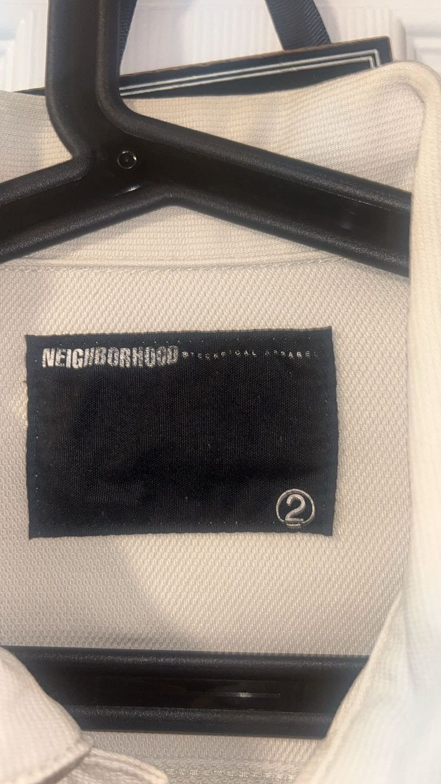Neighborhood Rare ‘Fight Alone’ Neighborhood White Denim Jacket Size US M / EU 48-50 / 2 - 4 Thumbnail