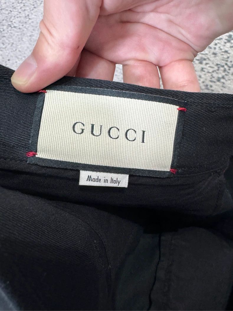 Gucci Gucci Back pocket embroidered logo casual pants 2501-Nextar Size US 32 / EU 48 - 3 Thumbnail
